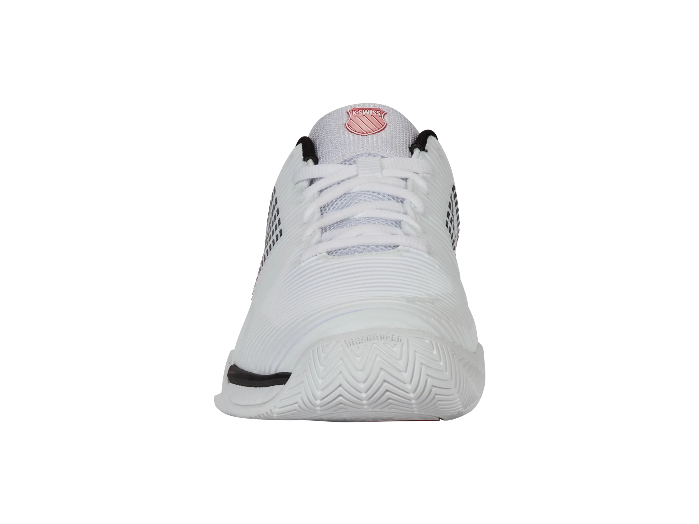 K.SWISS 06806-140-W | HYPERCOURT EXPRESS 2-2E | WHITE/BLACK/MARS RED