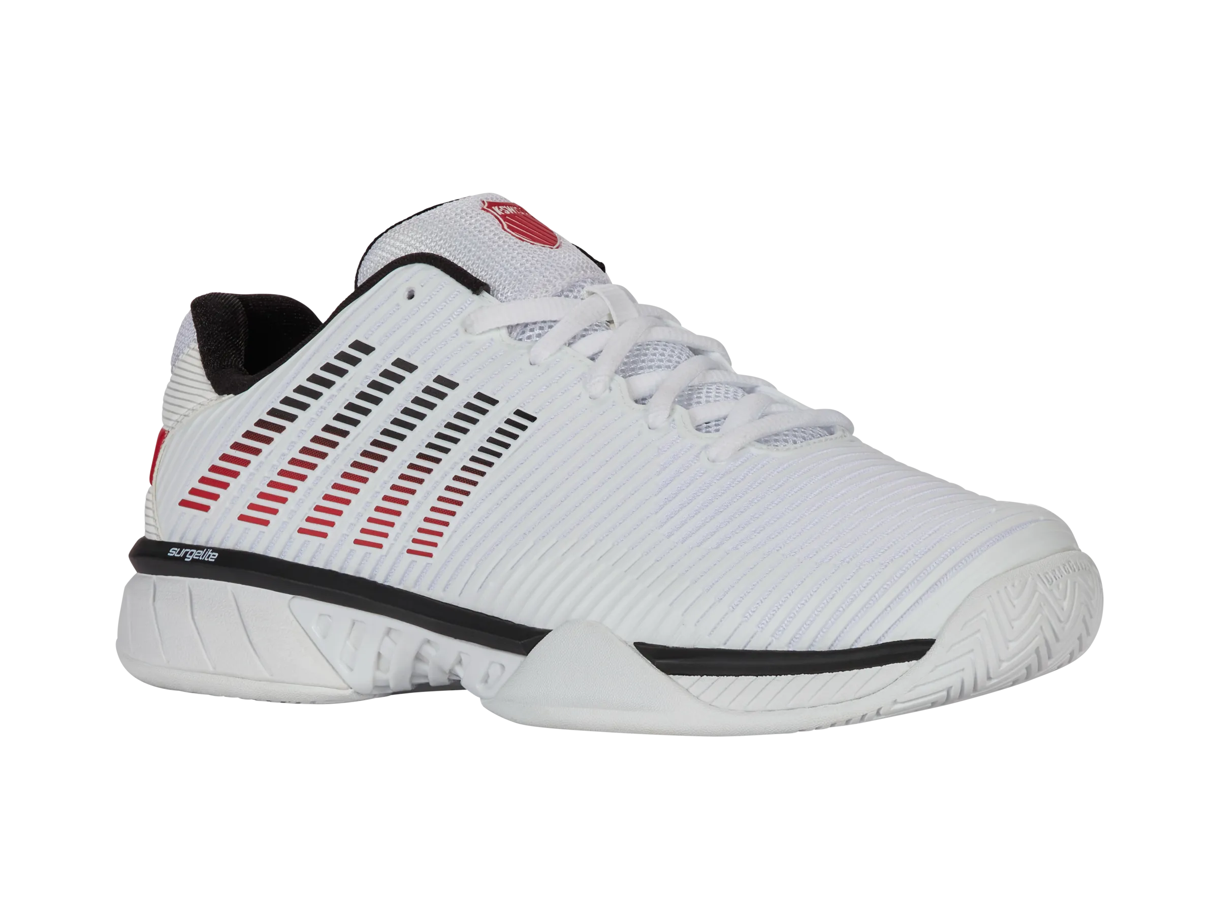 K.SWISS 06806-140-W | HYPERCOURT EXPRESS 2-2E | WHITE/BLACK/MARS RED