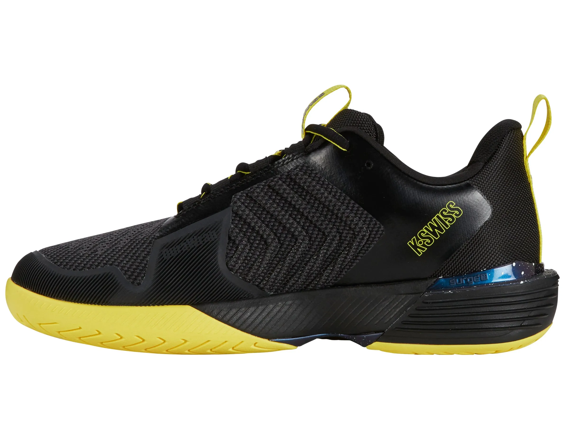 K.SWISS 06988-058-M | ULTRASHOT 3 | BLACK/TENNIS YELLOW/DARK SHADOW