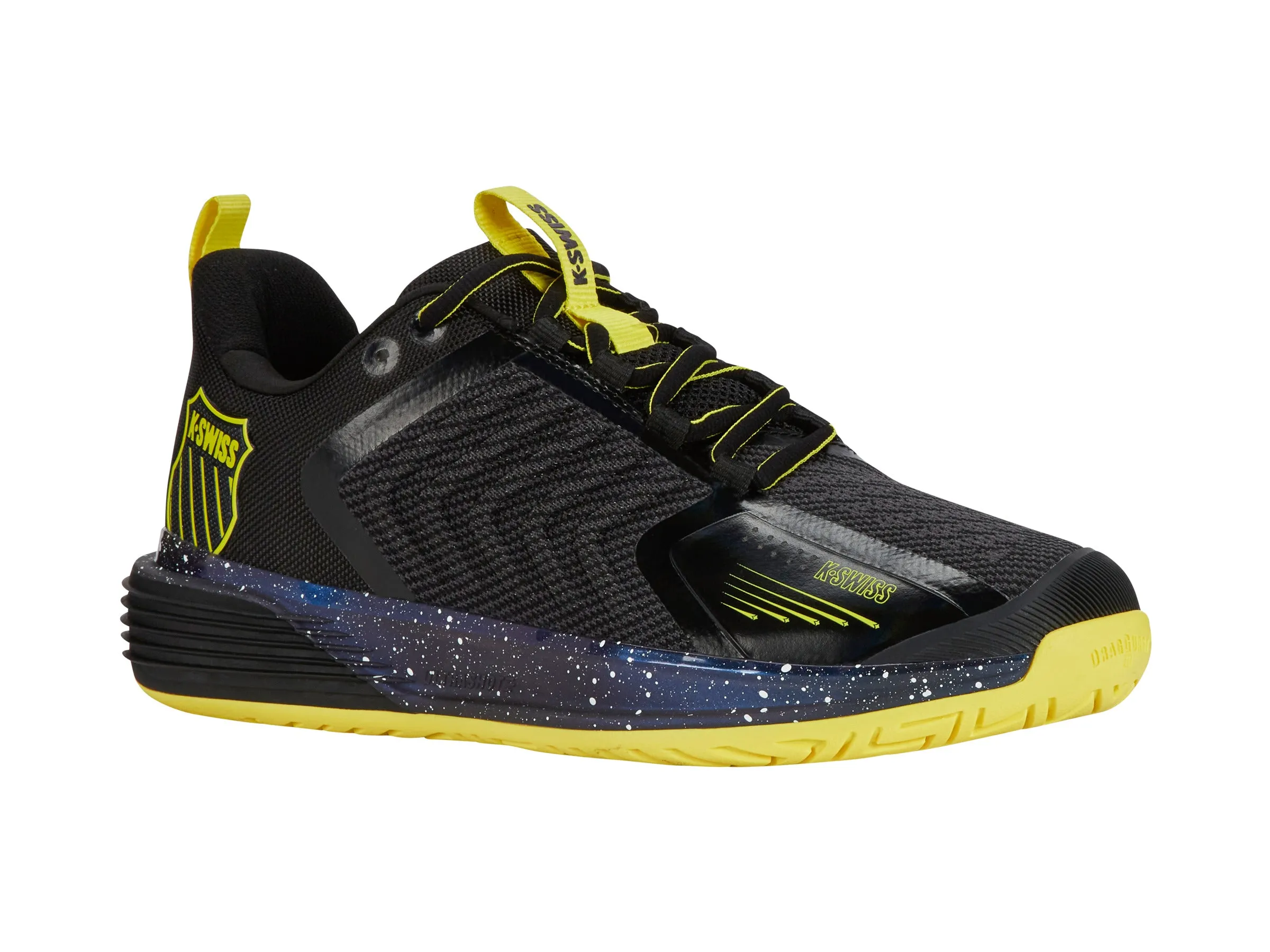 K.SWISS 06988-058-M | ULTRASHOT 3 | BLACK/TENNIS YELLOW/DARK SHADOW