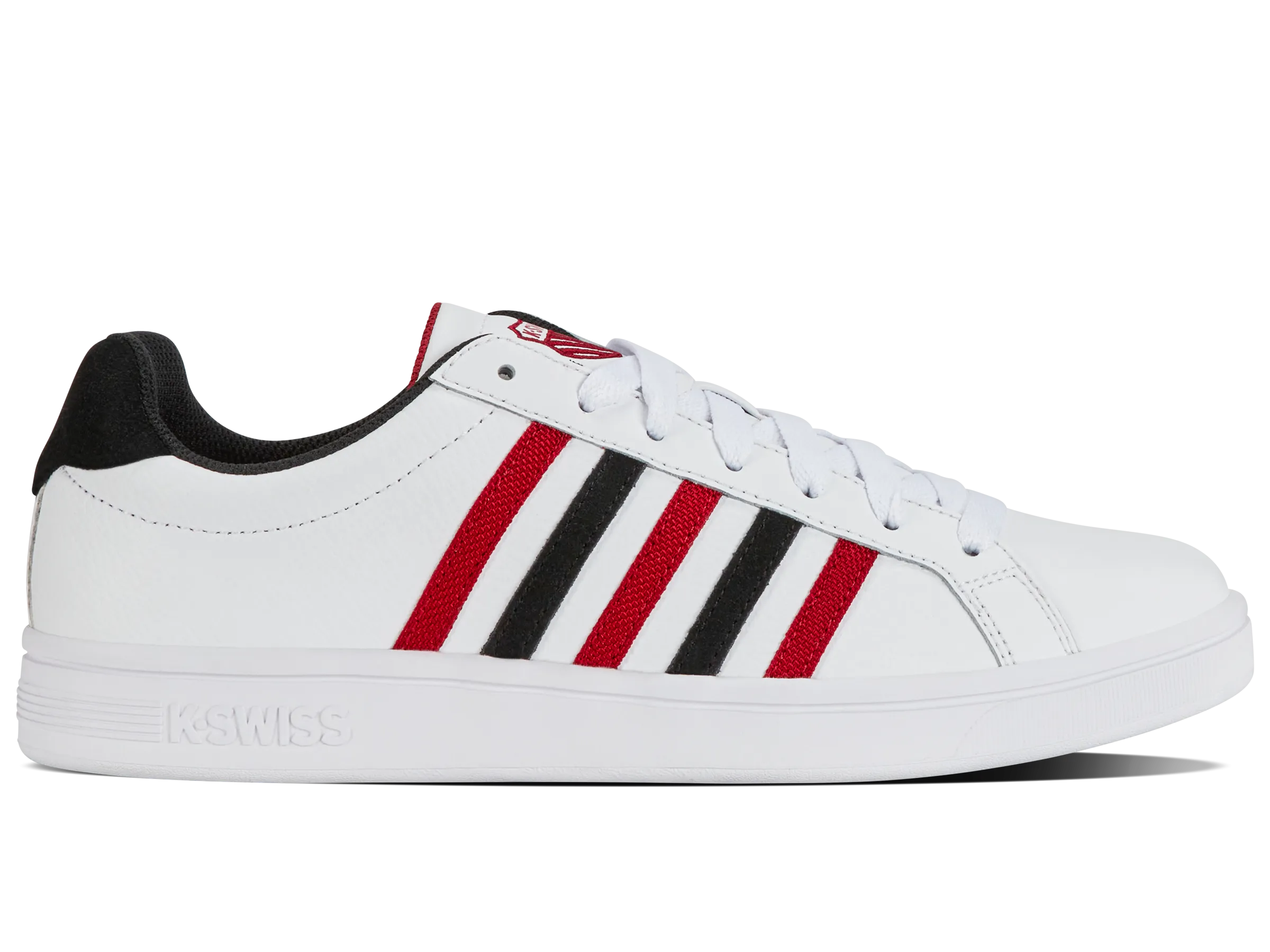 K.SWISS 07011-146-M | COURT TIEBREAK | WHITE/JESTER RED/BLACK