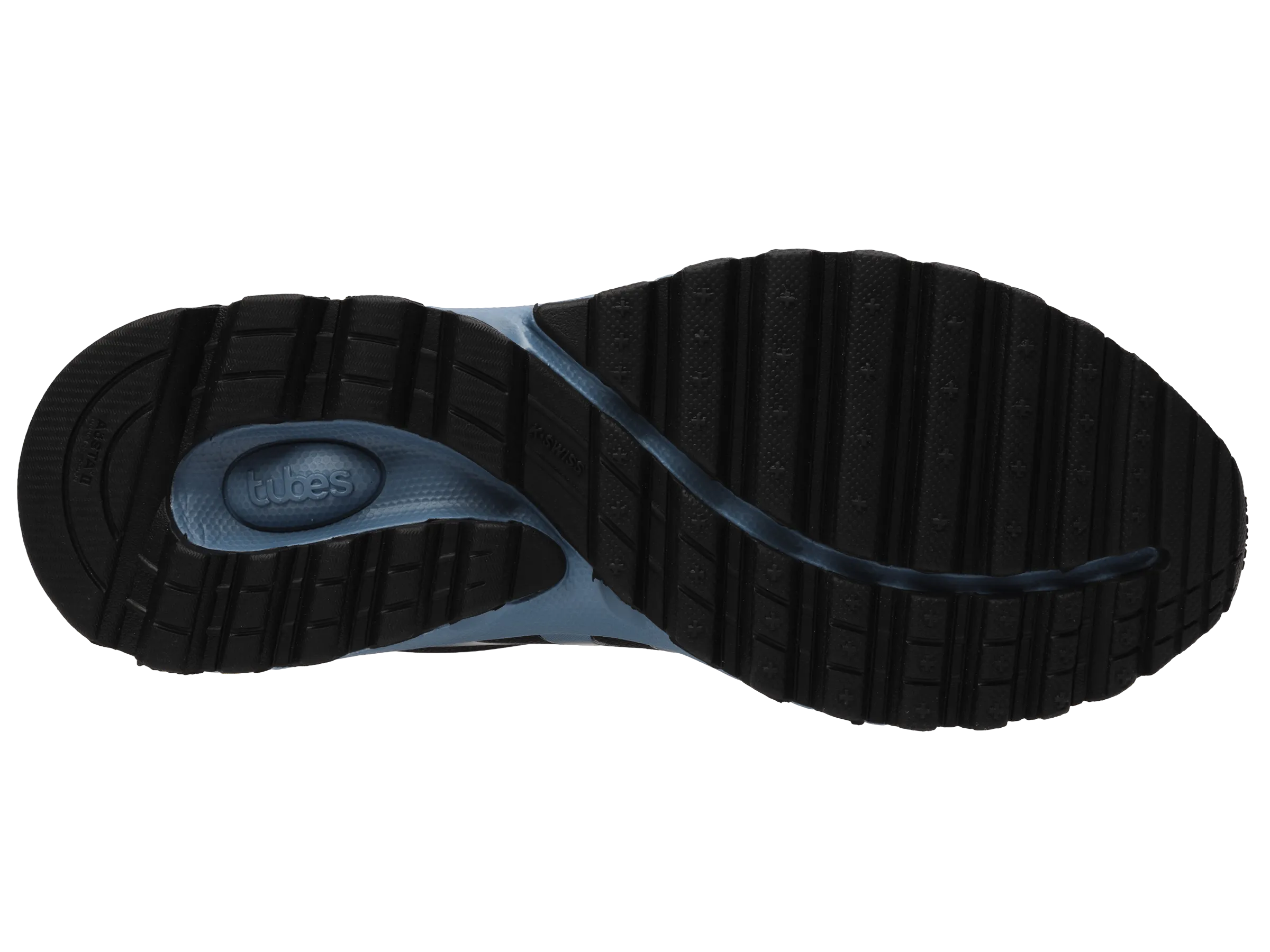 K.SWISS 07112-036-M | TUBES 200 | BLACK/GRAY/DENIM BLUE
