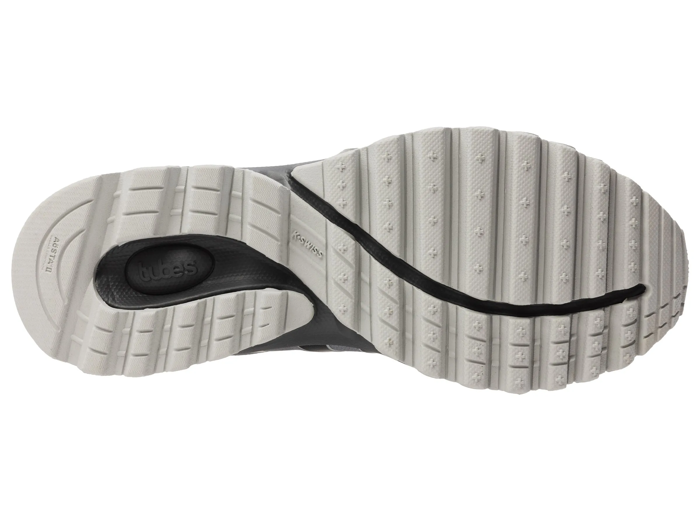 K.SWISS 07112-085-M | TUBES 200 | BLACK/ULTIMATE GRAY/ASPHALT