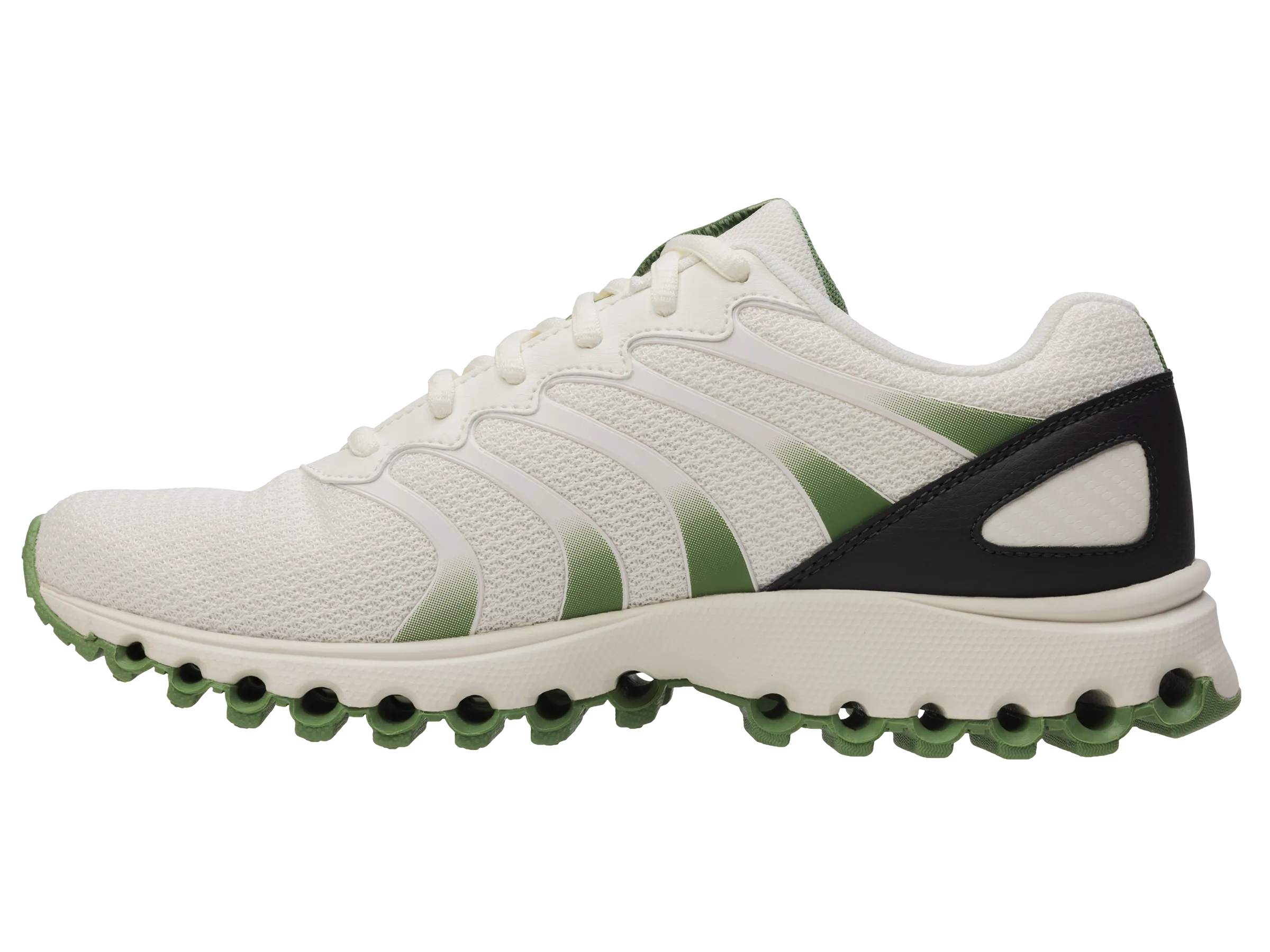 K.SWISS 07112-120-M | TUBES 200 | BLANC/ASPHALT/WATERCRESS