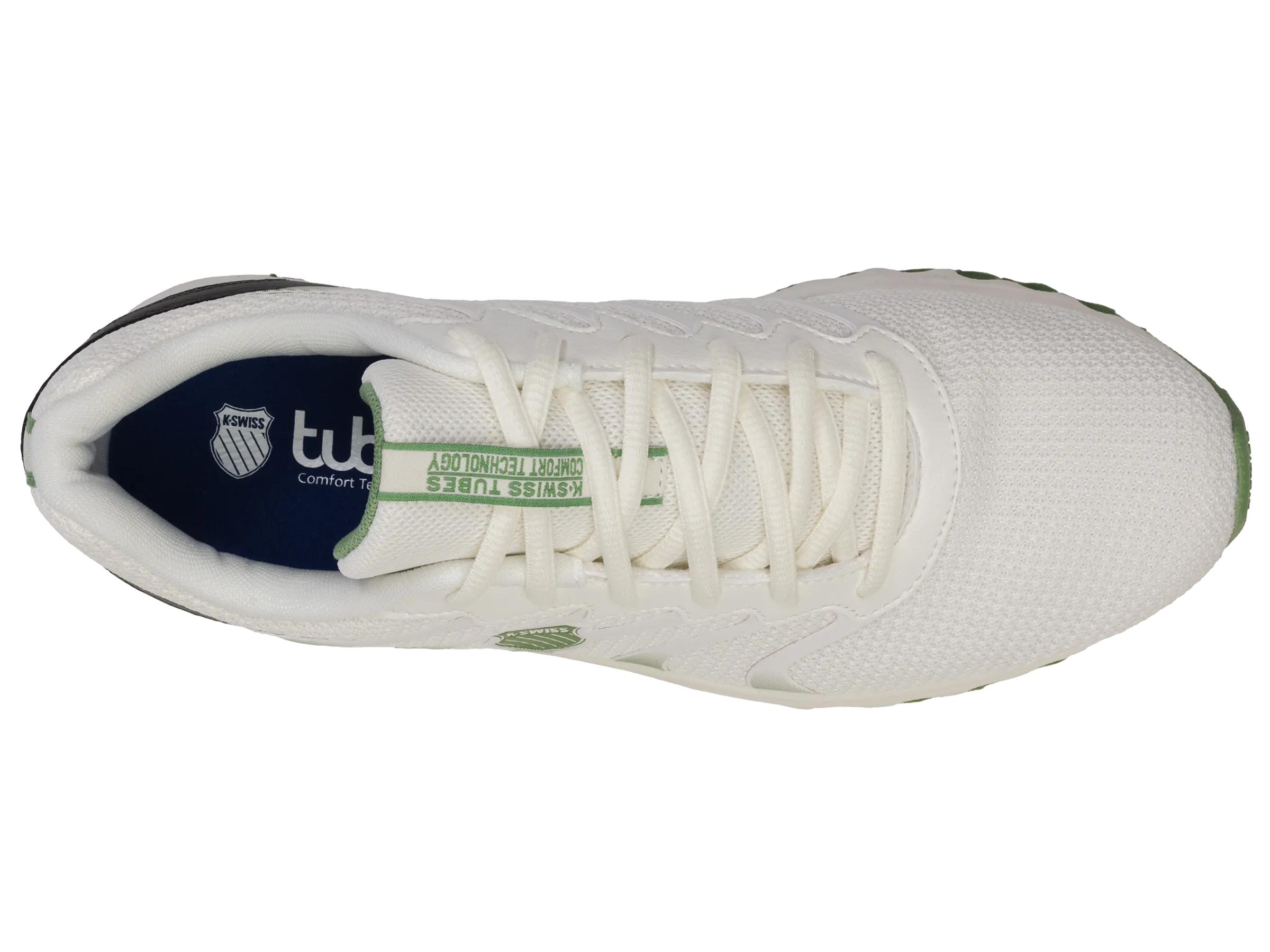 K.SWISS 07112-120-M | TUBES 200 | BLANC/ASPHALT/WATERCRESS