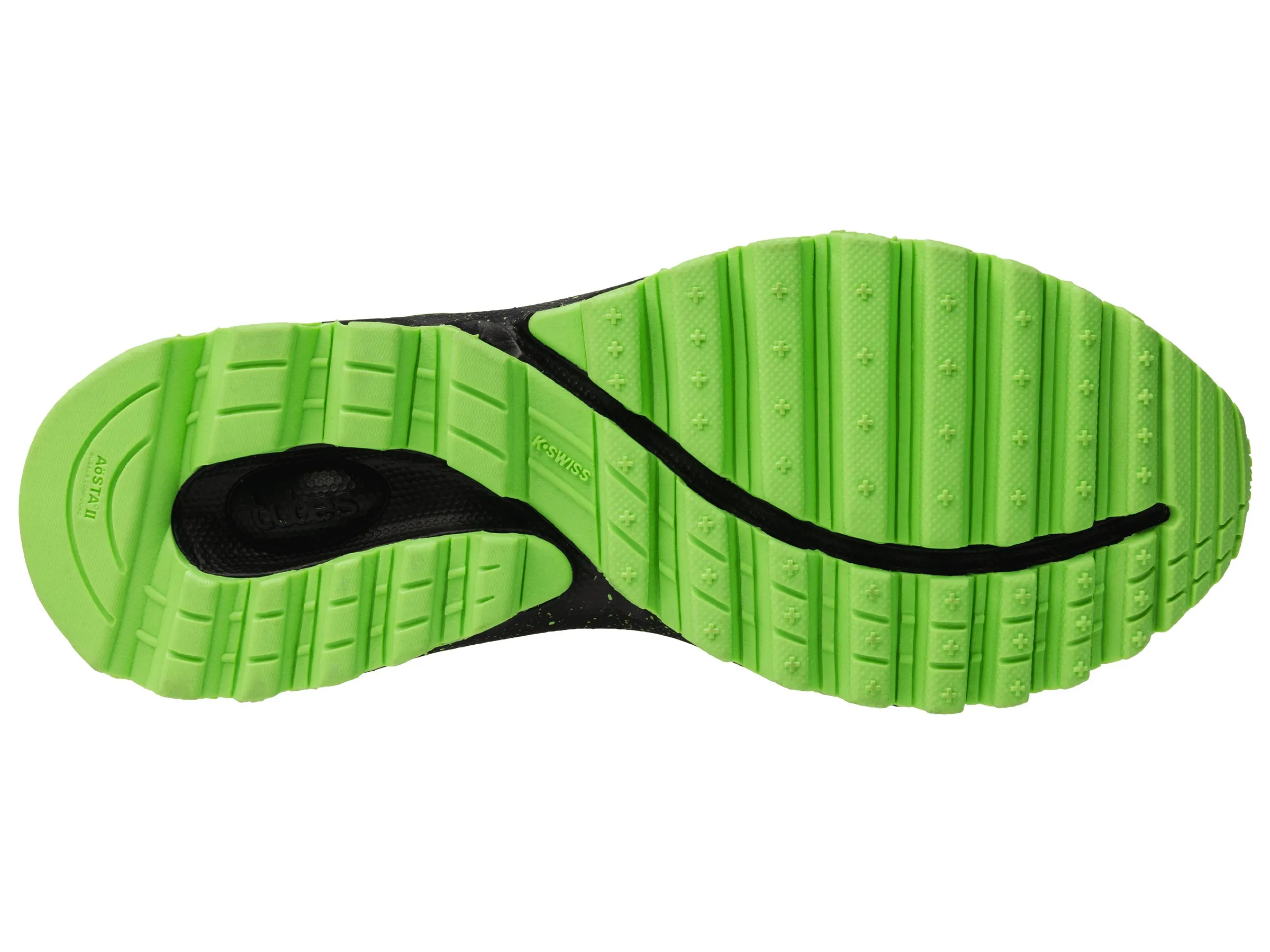 K.SWISS 07112-331-M | TUBES 200 | GREEN FLASH/BLACK