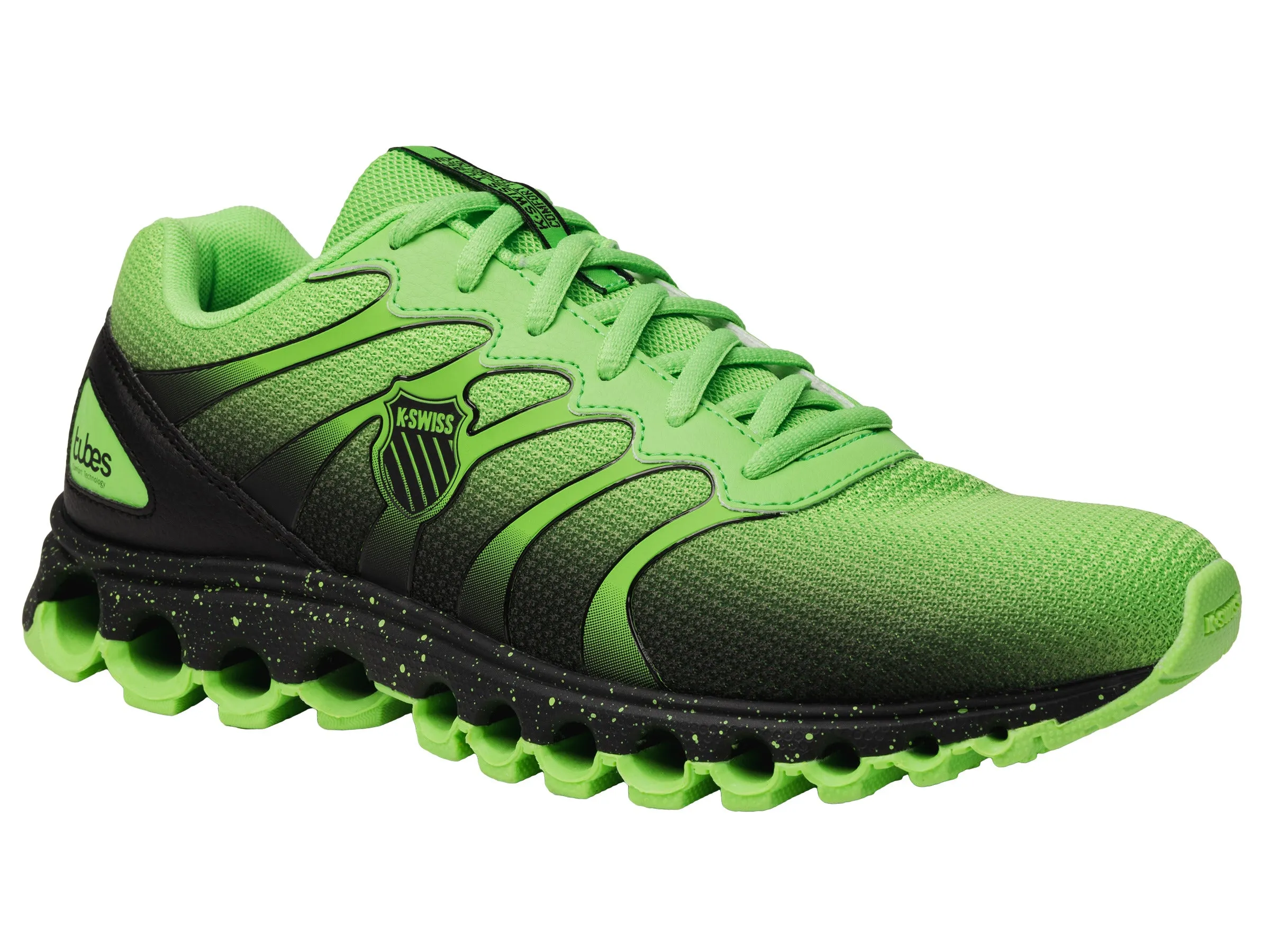K.SWISS 07112-331-M | TUBES 200 | GREEN FLASH/BLACK