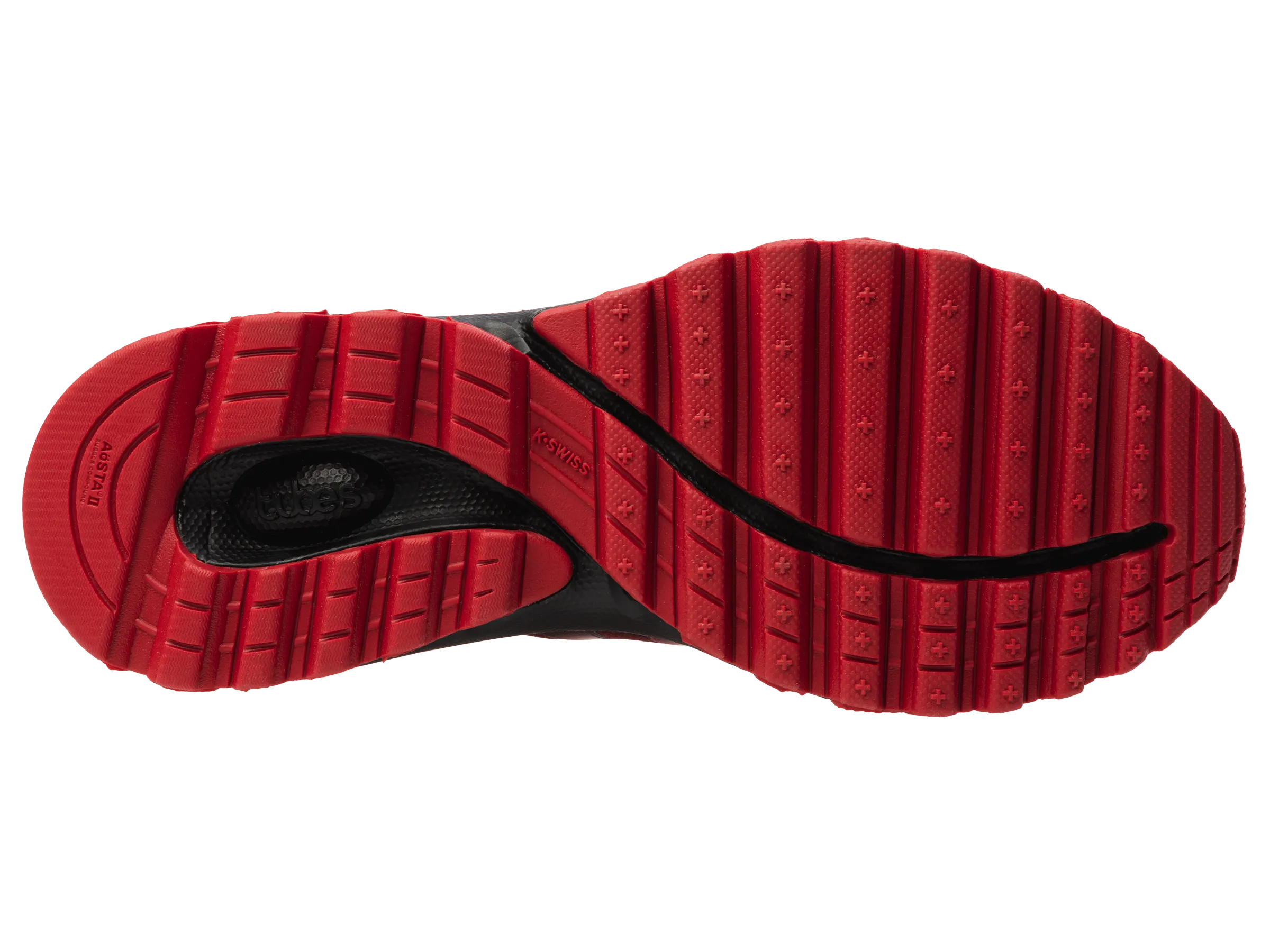 K.SWISS 07112-603-XW | TUBES 200 | RED/BLACK