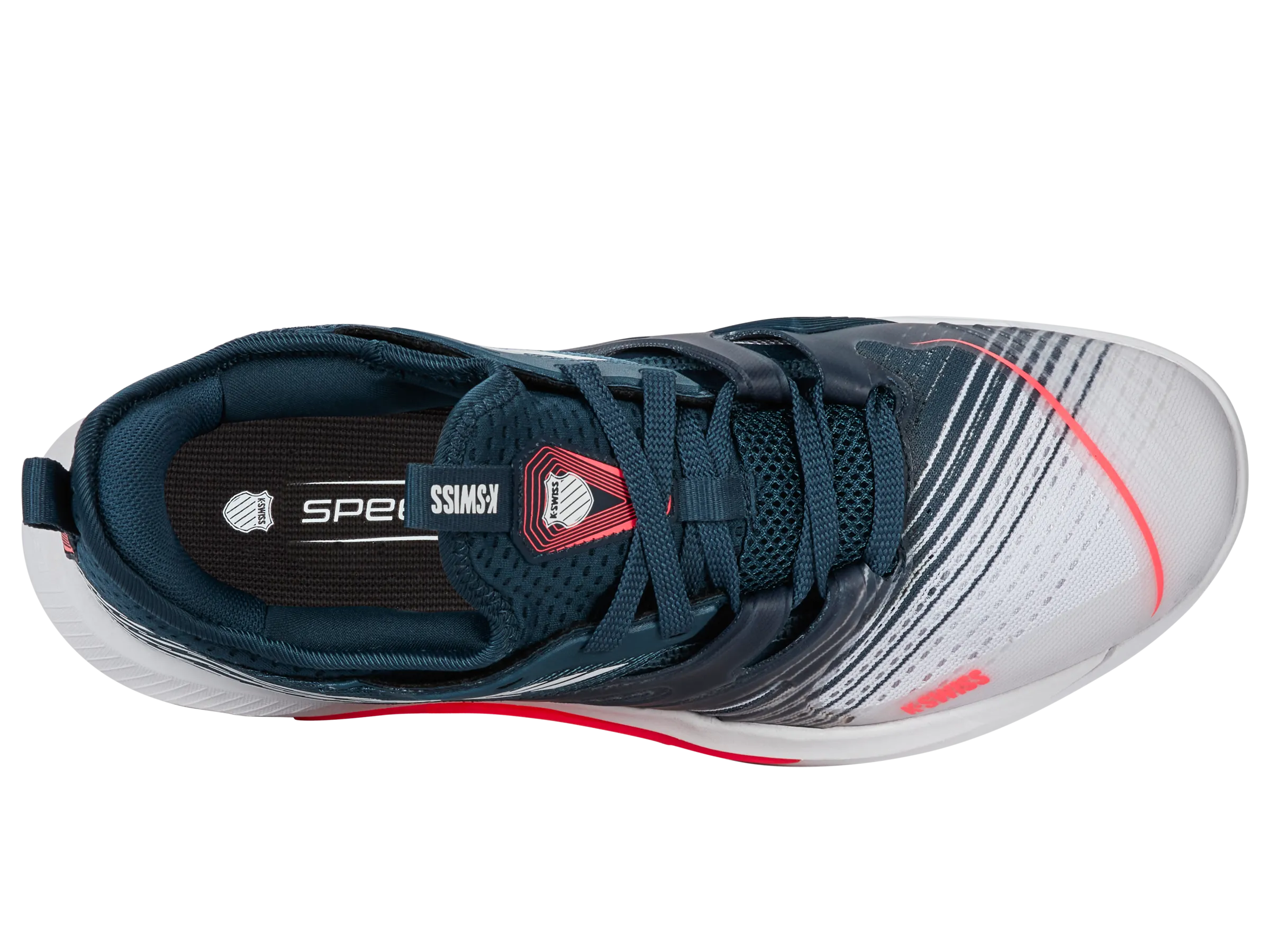 K.SWISS 07392-129-M | SPEEDTRAC | WHITE/STARGAZER/NEON BLAZE