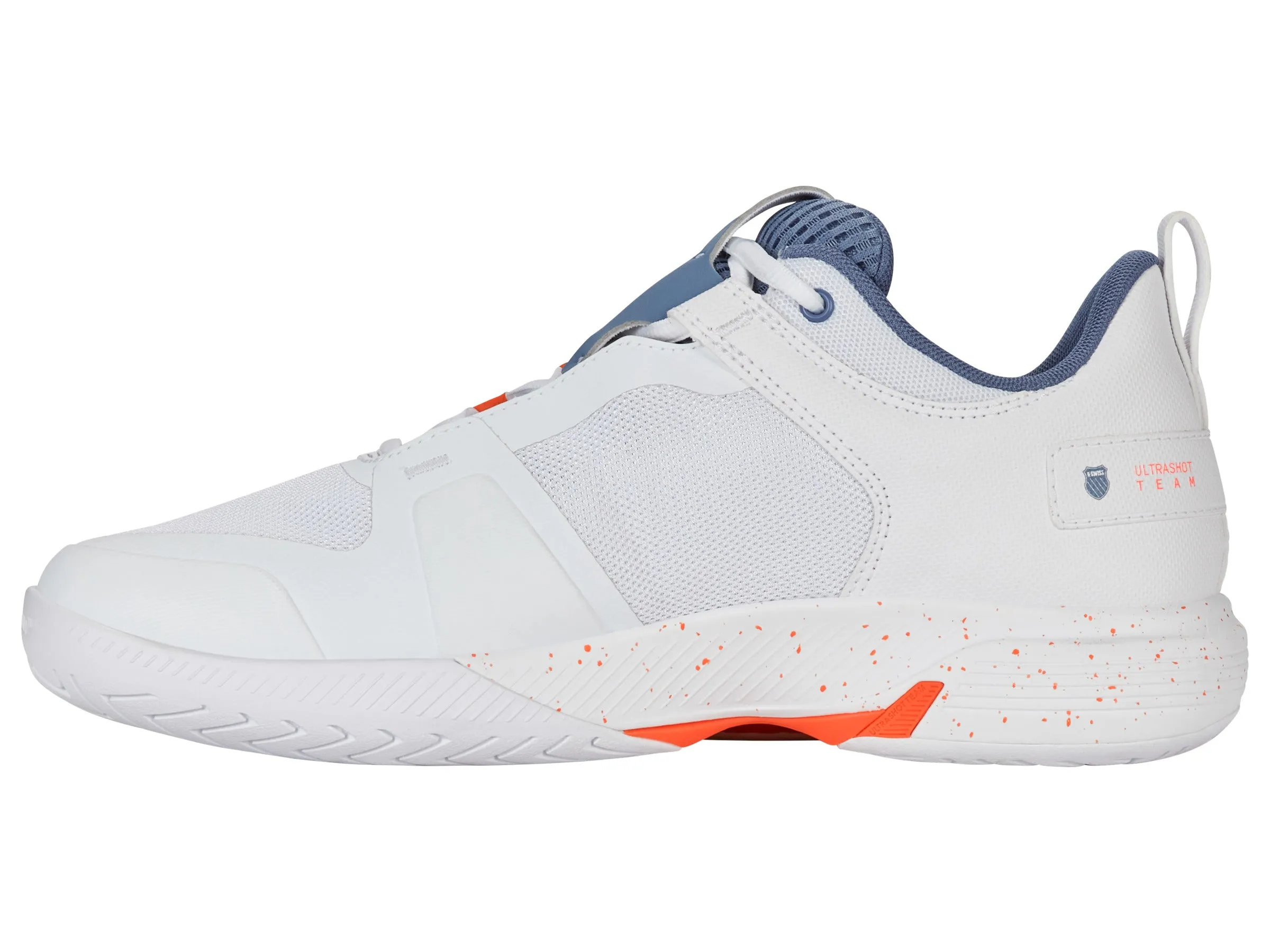 K.SWISS 07395-155-M | ULTRASHOT TEAM | WHITE/INFINITY/SCARLET IBIS