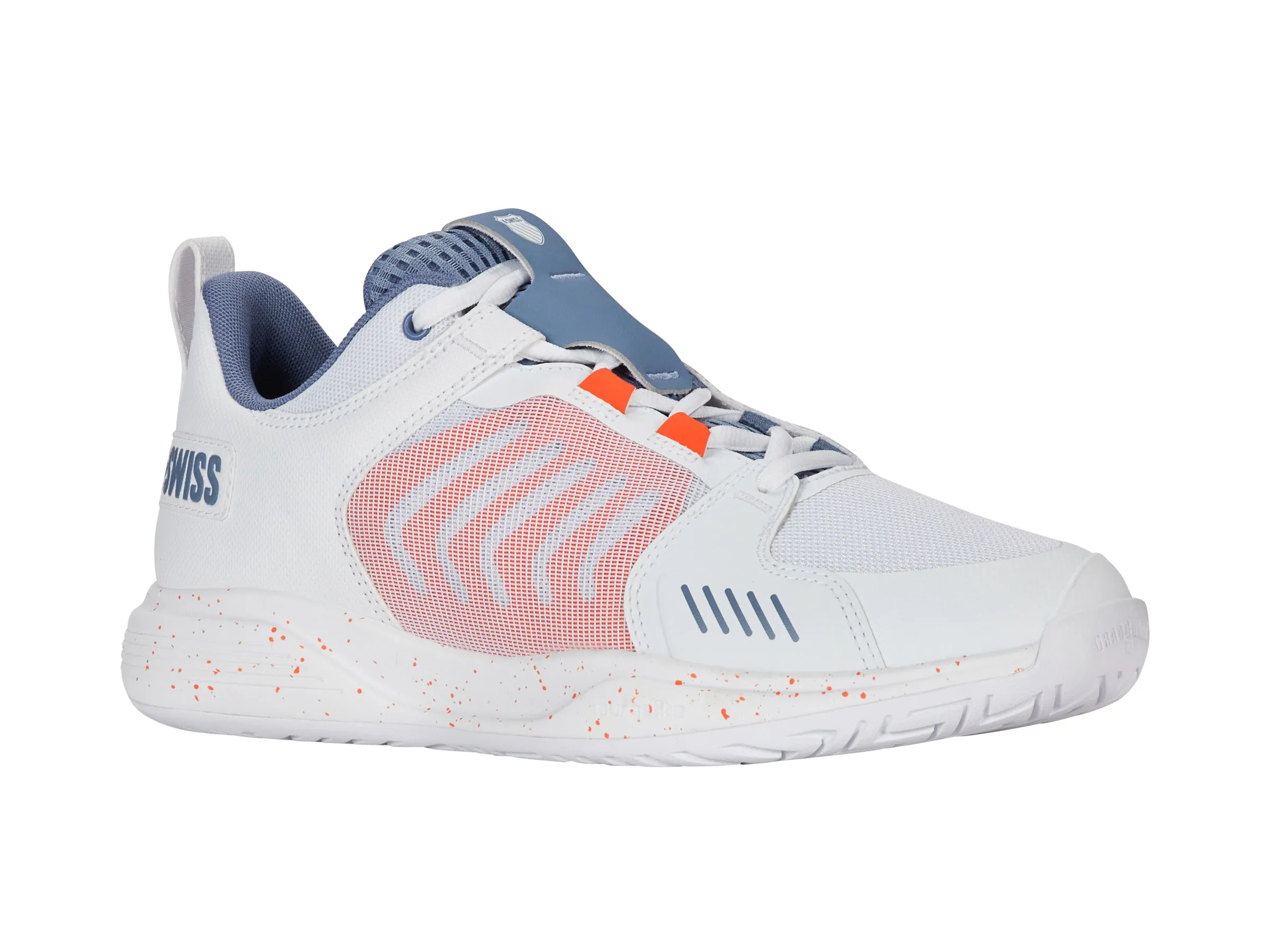 K.SWISS 07395-155-M | ULTRASHOT TEAM | WHITE/INFINITY/SCARLET IBIS