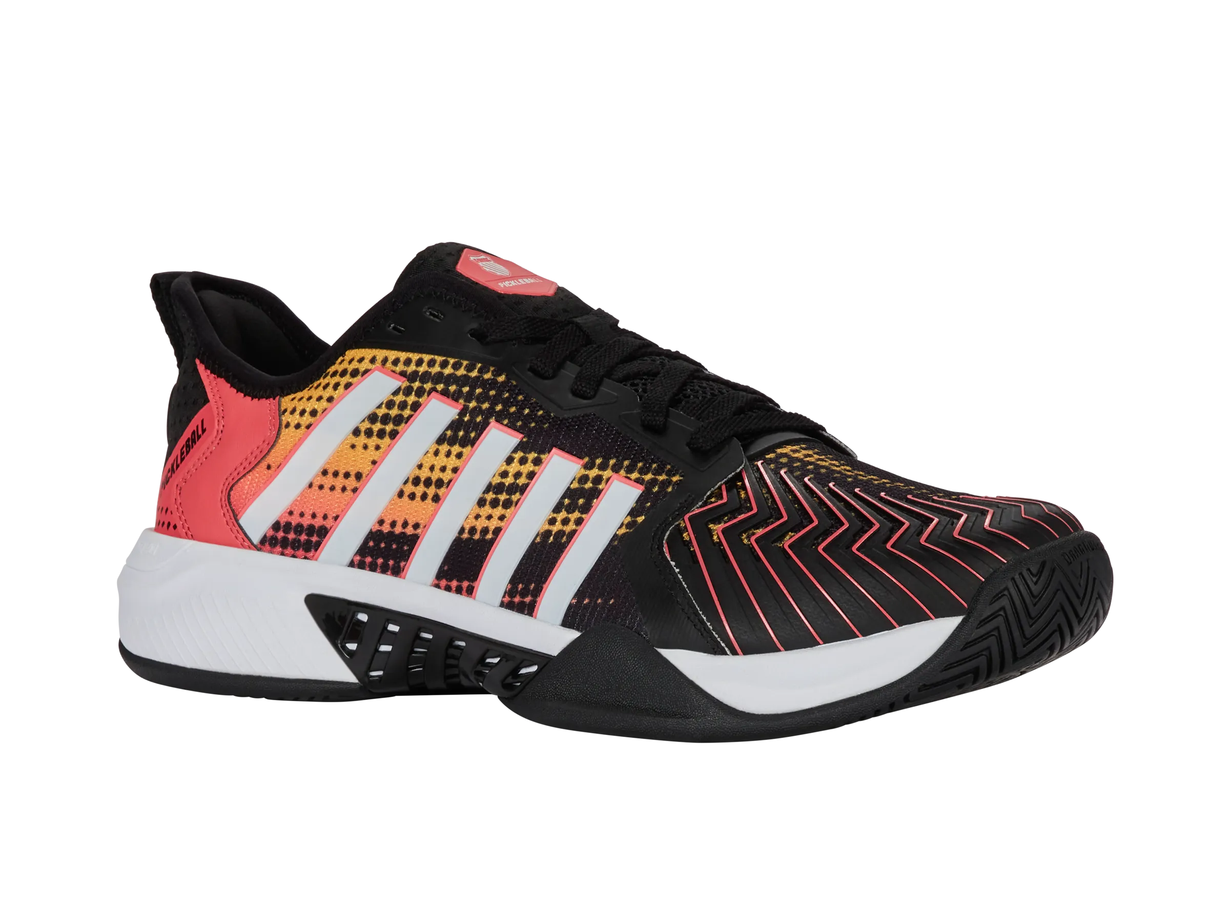 K.SWISS 07916-081-M | PICKLEBALL SUPREME | BLACK/DUBARRY
