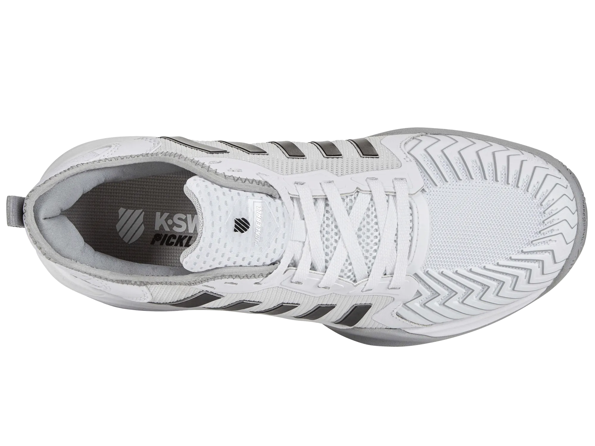 K.SWISS 07916-162-M | PICKLEBALL SUPREME | WHITE/HIGH-RISE/BLACK