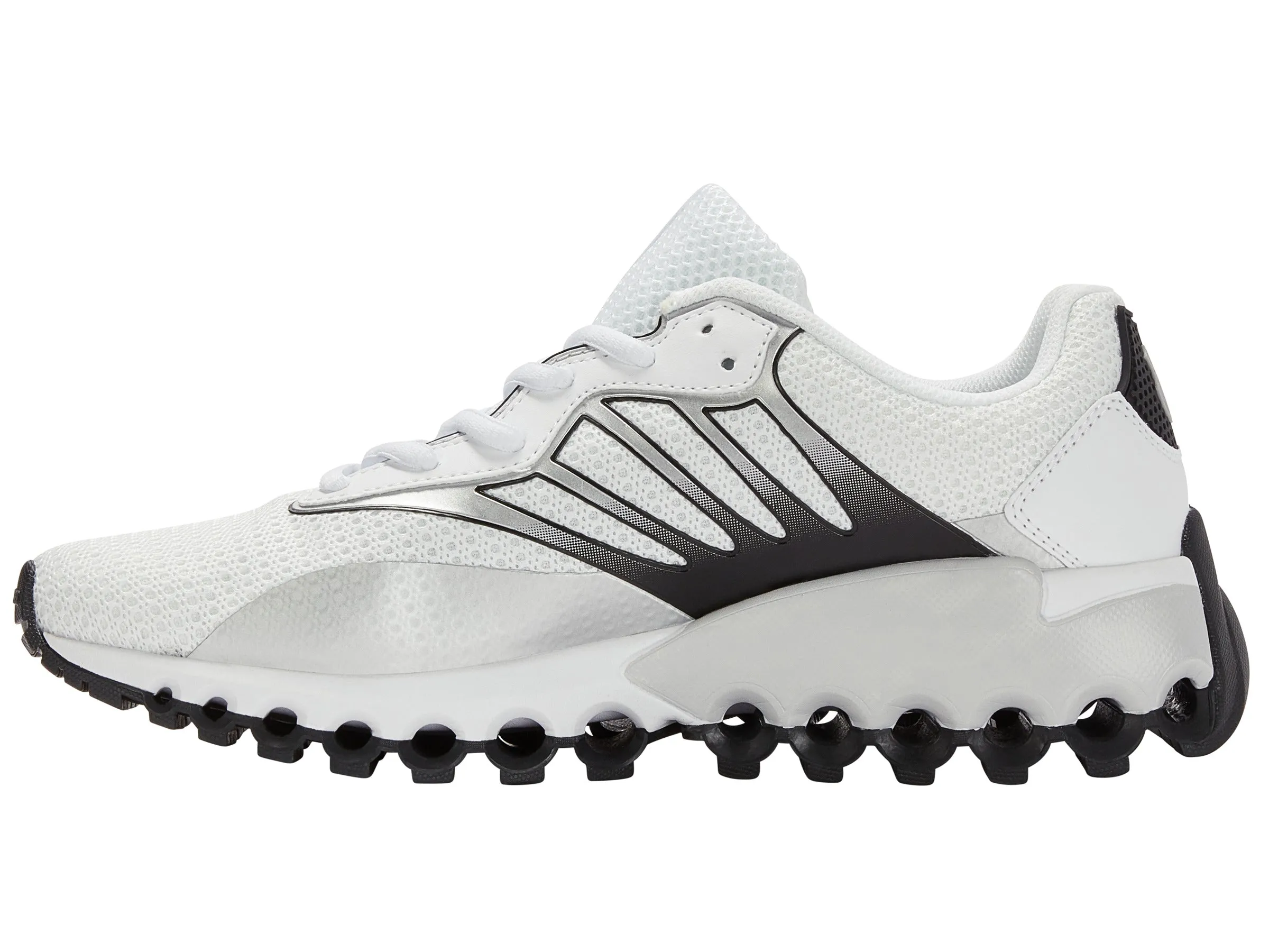 K.SWISS 07924-179-M | TUBES SPORT | WHITE/BLACK/SILVER