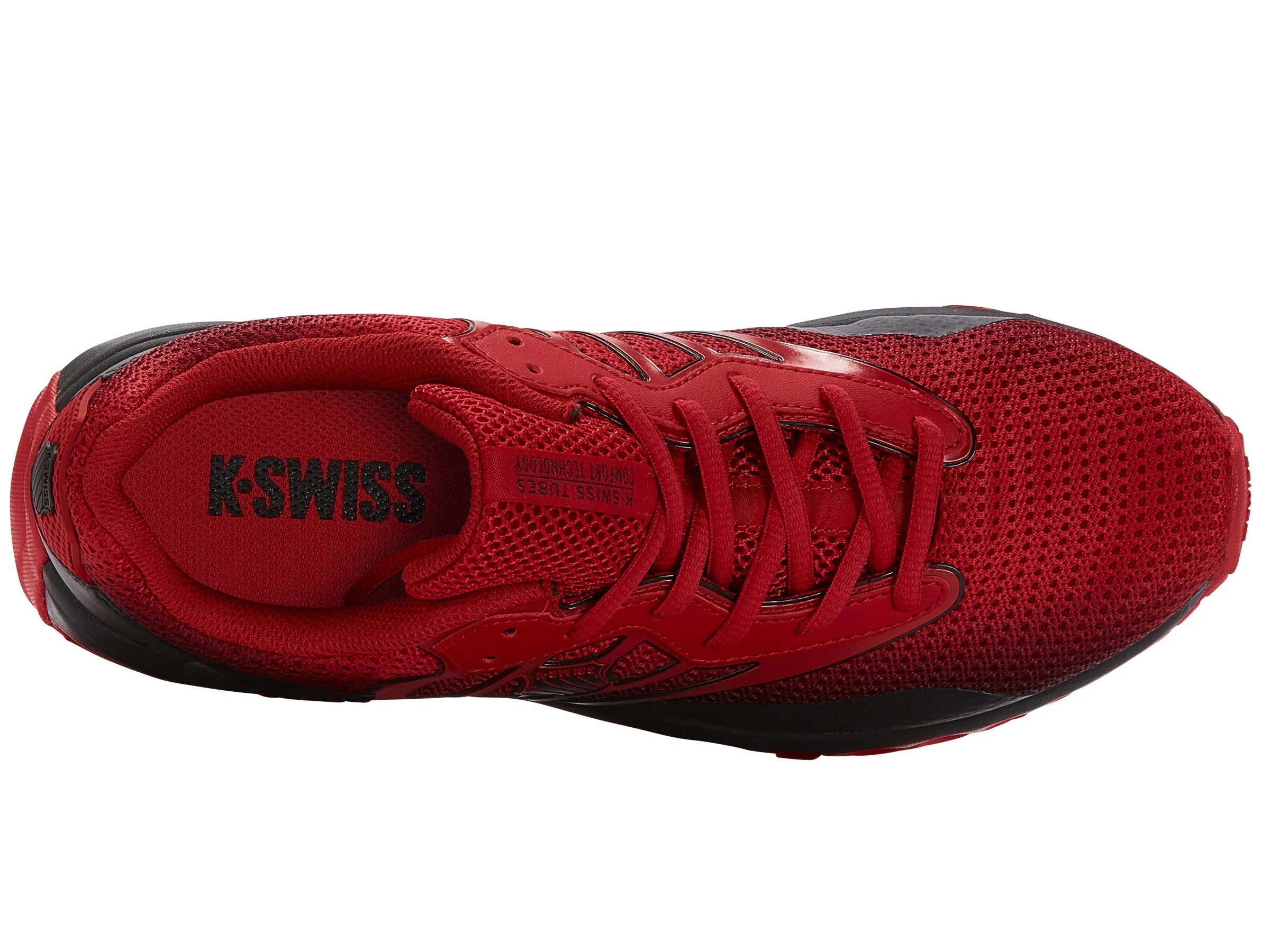 K.SWISS 07924-603-M | TUBES SPORT | RED/BLACK