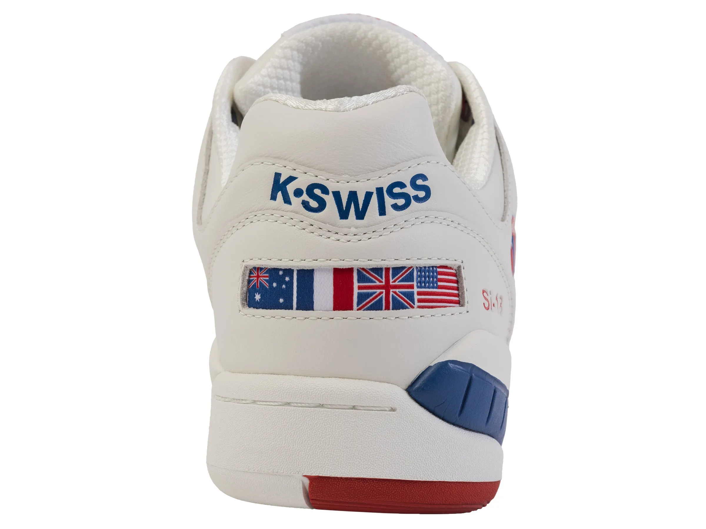 K.SWISS 08381-113-M | SI-18 | PREMIUM WHITE/MARS RED/FEDERAL BLUE