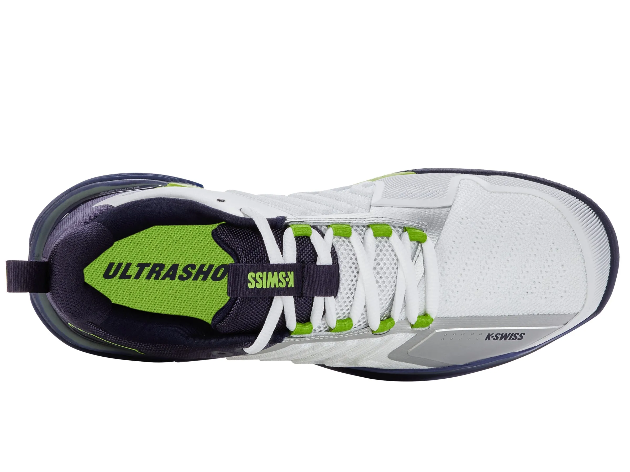 K.SWISS 08415-967-M | ULTRASHOT 3 HB | WHITE/PEACOAT/LIME GREEN