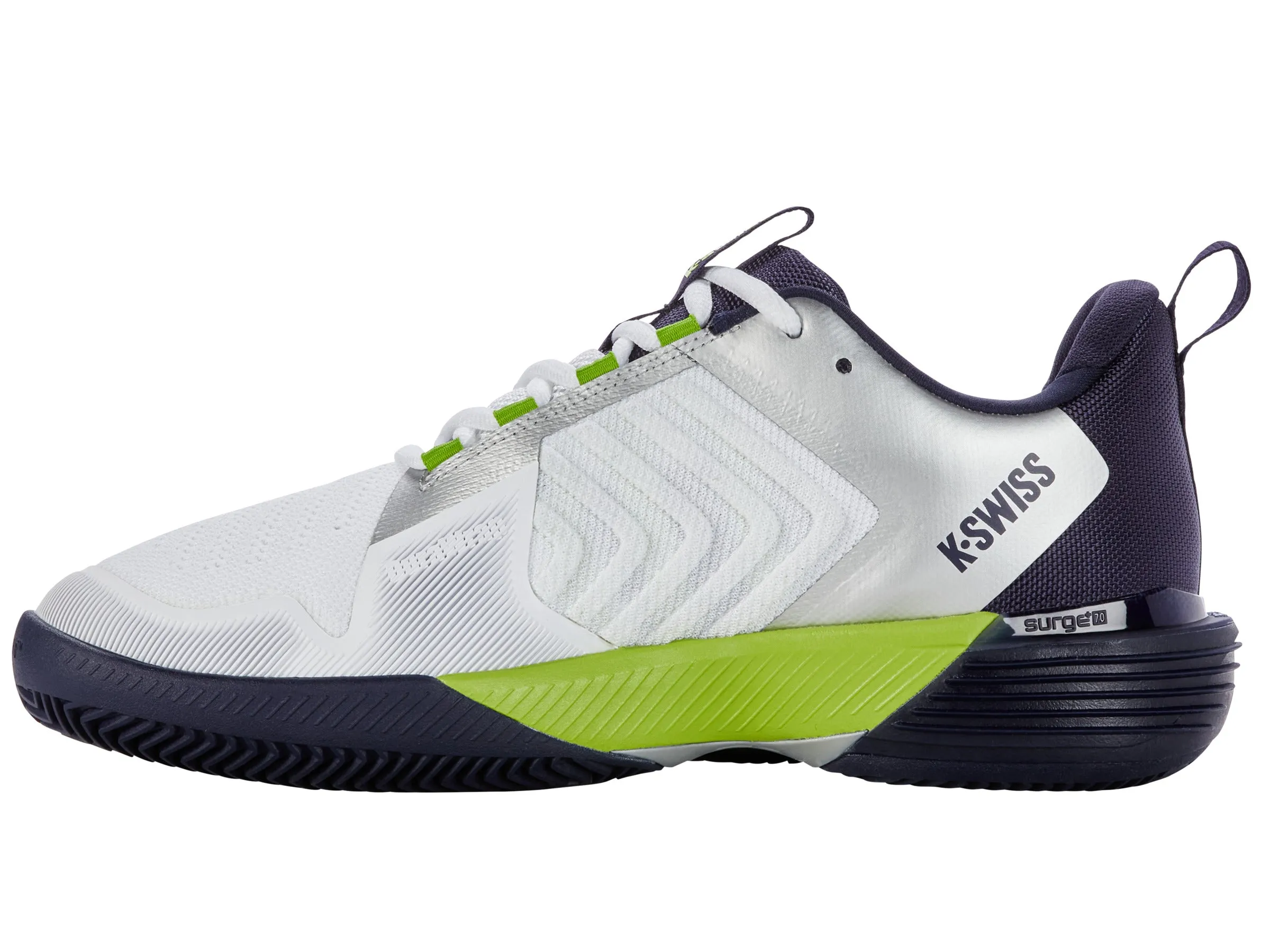 K.SWISS 08415-967-M | ULTRASHOT 3 HB | WHITE/PEACOAT/LIME GREEN