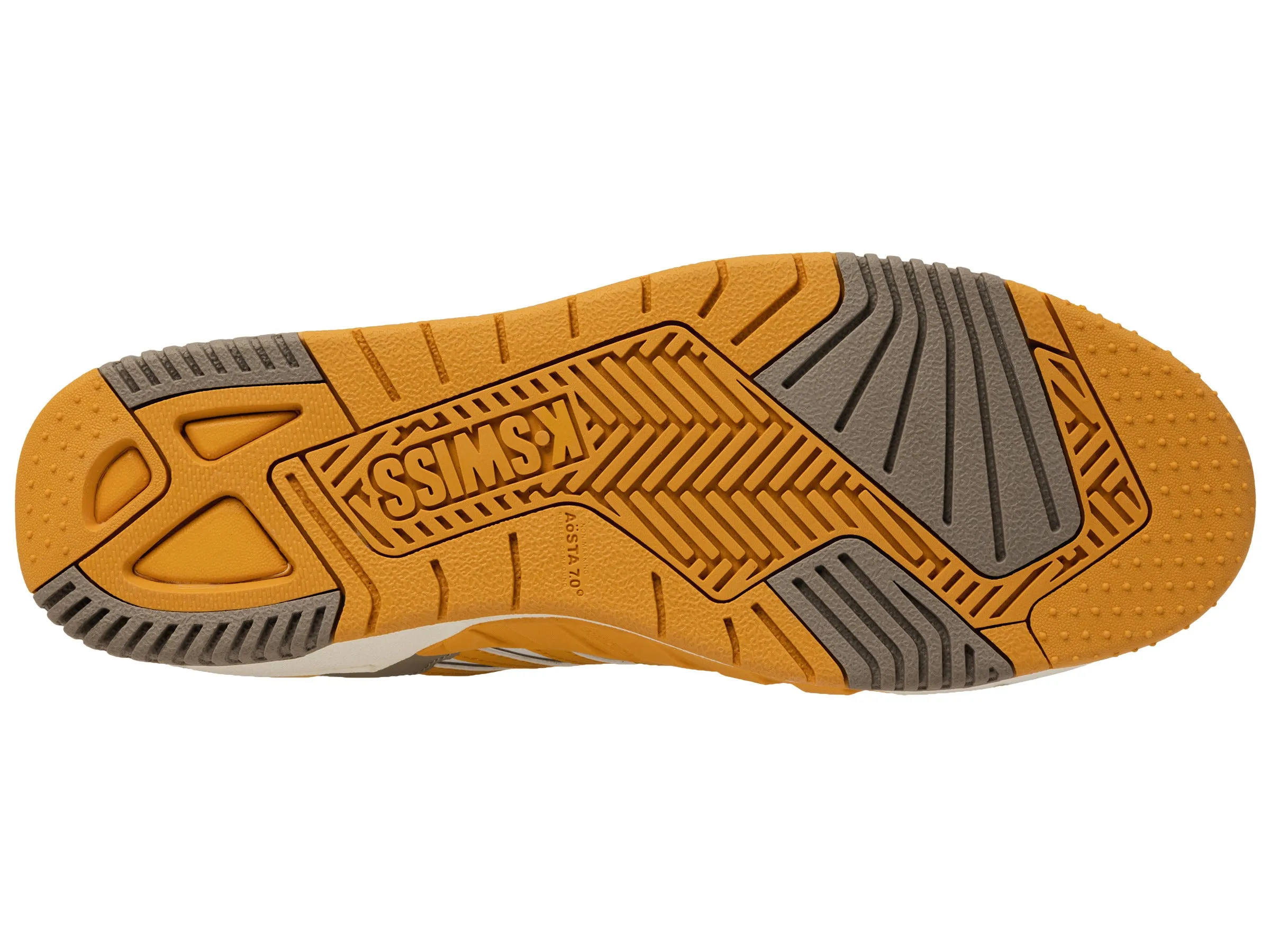 K.SWISS 08531-124-M | SI-18 RIVAL | WHITE/TAUPE/JURASSIC GOLD/SNOW WHITE