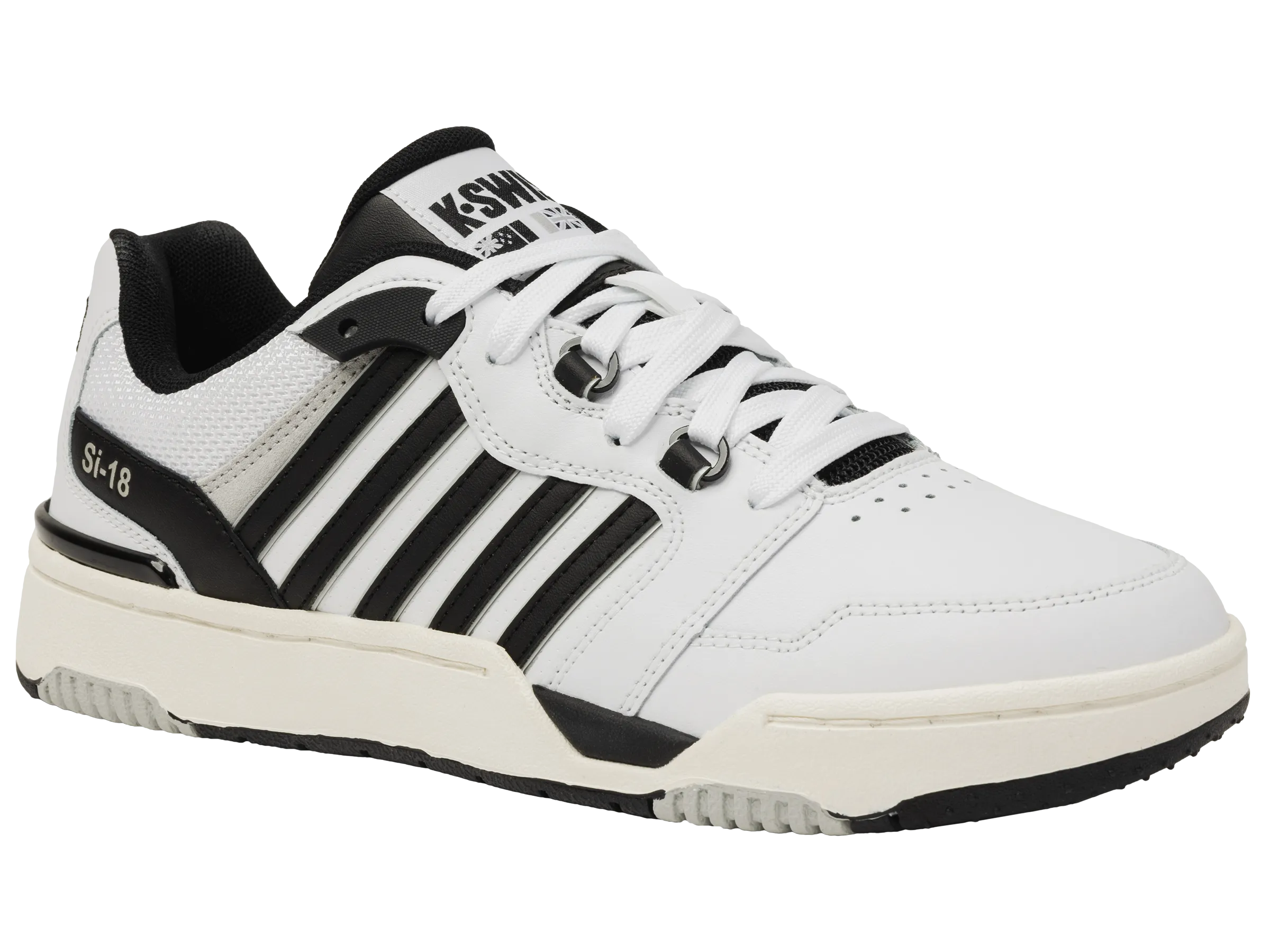 K.SWISS 08531-144-M | SI-18 RIVAL | WHITE/GRAY/BLACK