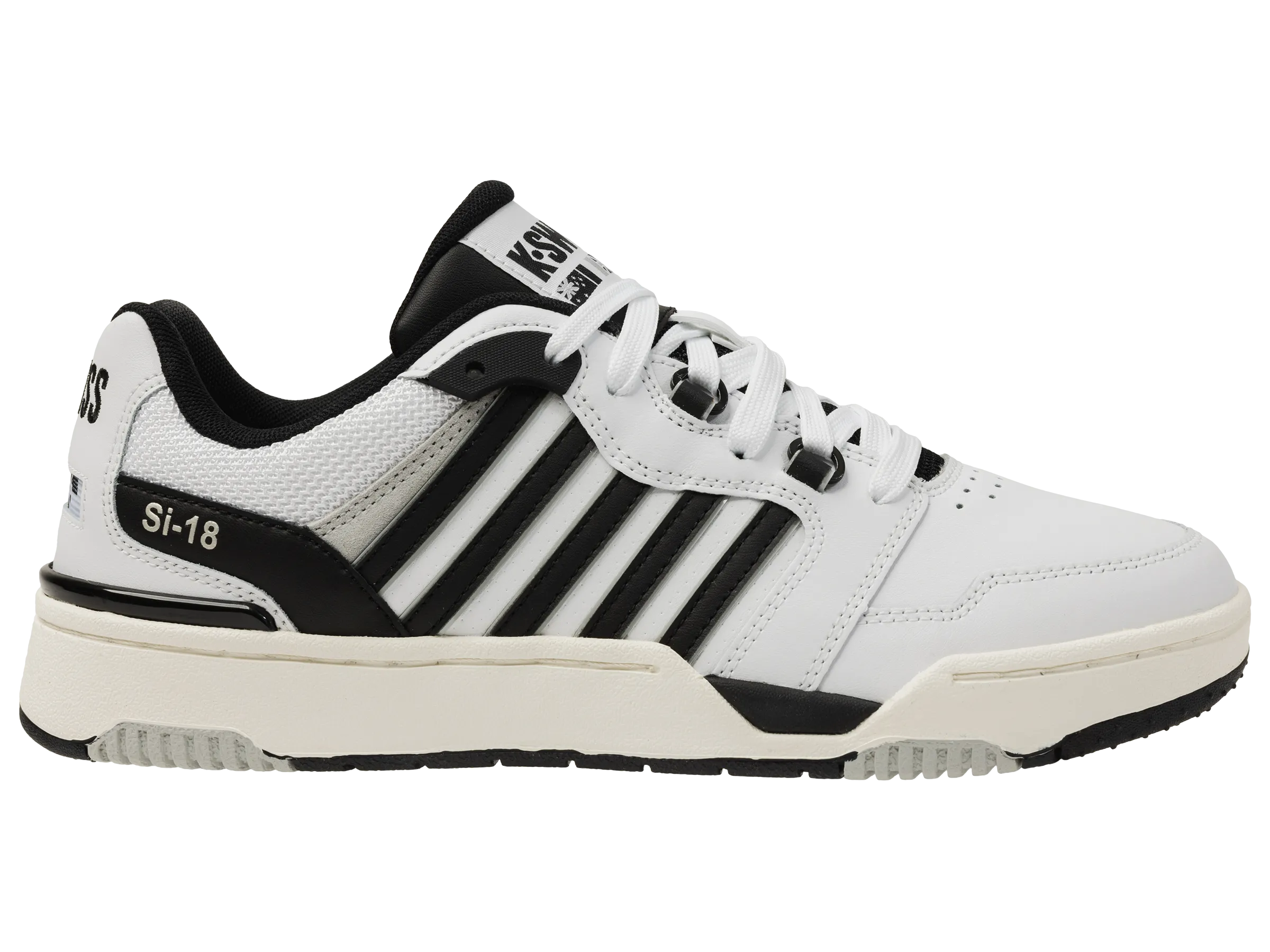 K.SWISS 08531-144-M | SI-18 RIVAL | WHITE/GRAY/BLACK