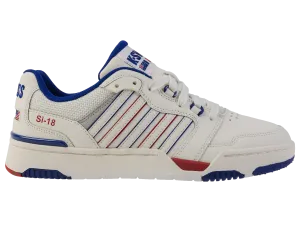 K.SWISS 08531-172-M | SI-18 RIVAL | SNOW WHITE/NAVY/RED