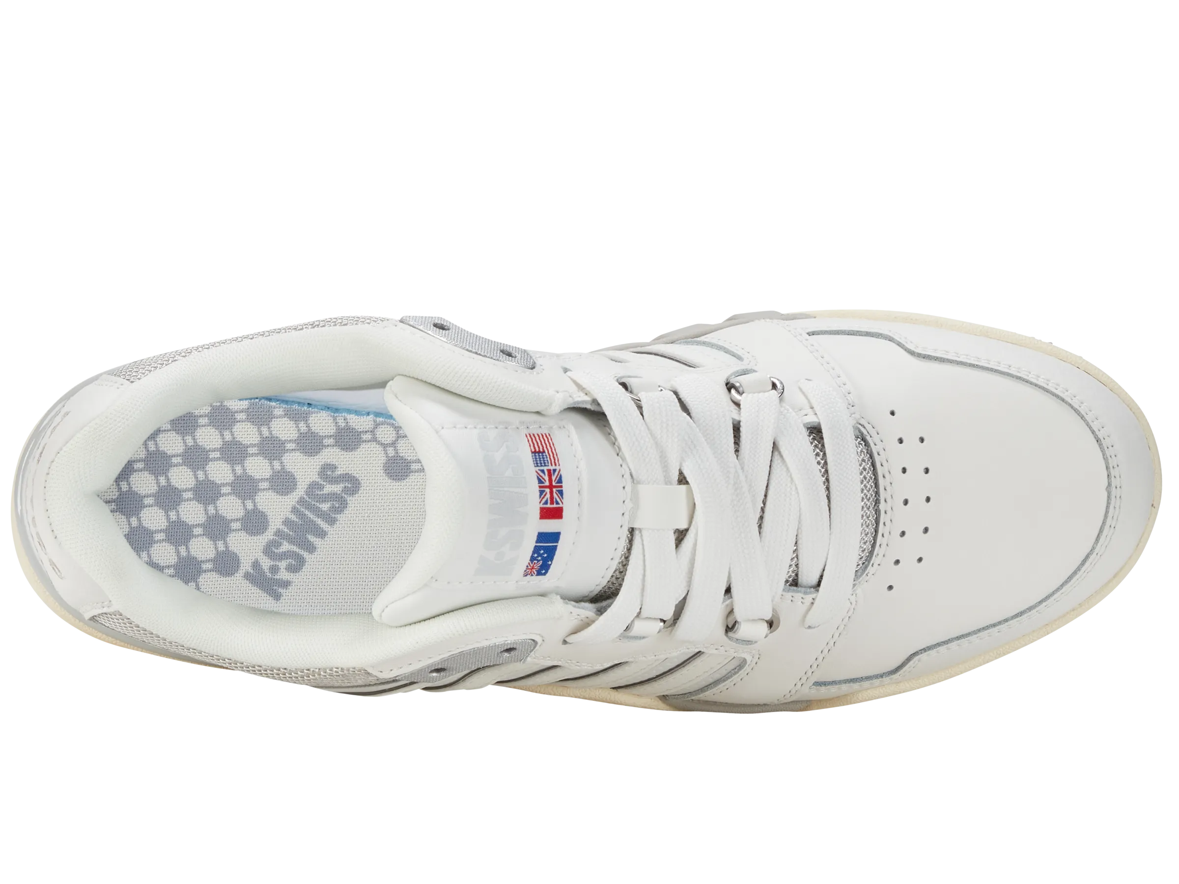 K.SWISS 08531-182-M | SI-18 RIVAL | BLANC DE BLANC/GRAY VIOLET/ANTIQUE WHITE