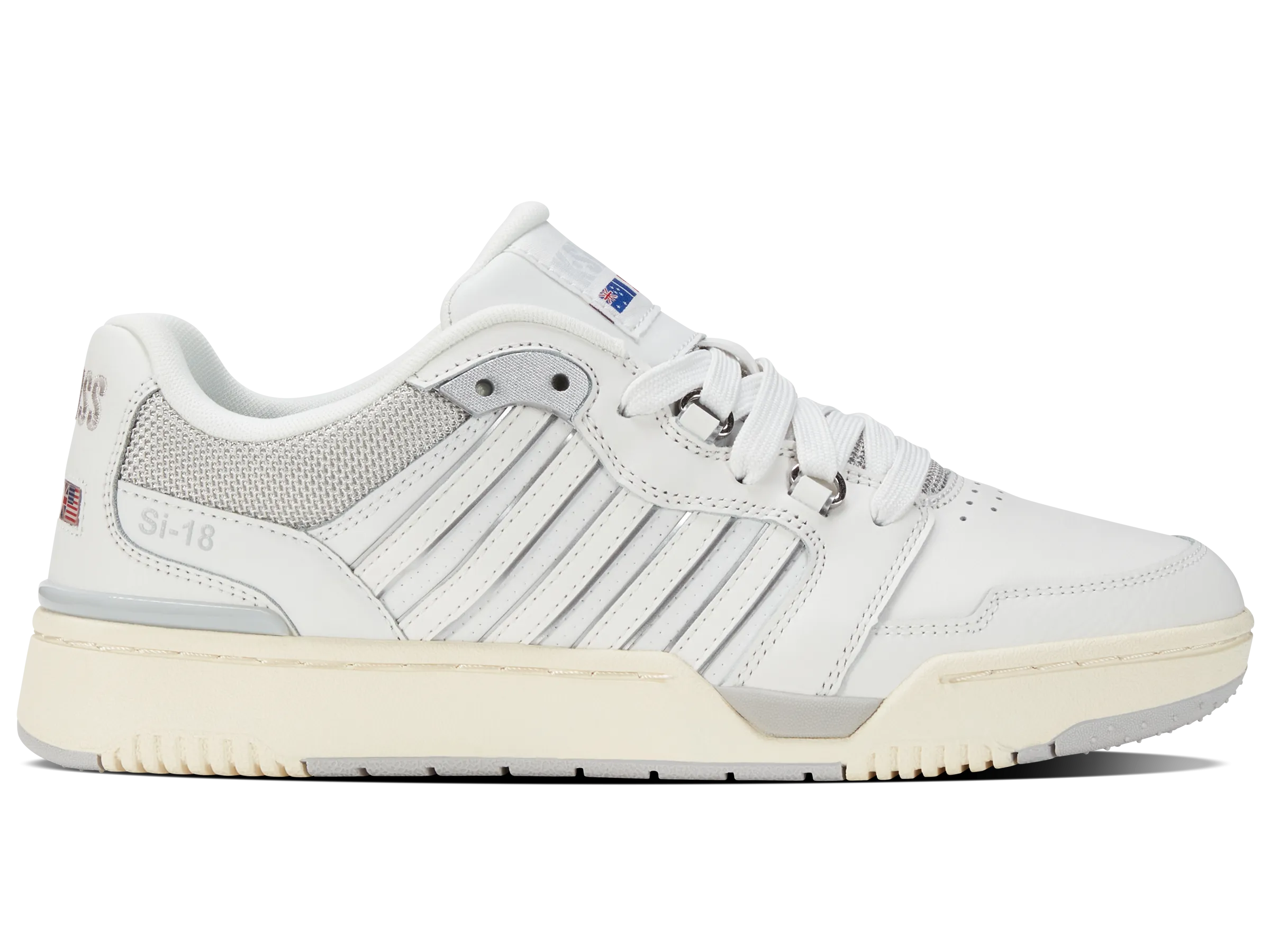 K.SWISS 08531-182-M | SI-18 RIVAL | BLANC DE BLANC/GRAY VIOLET/ANTIQUE WHITE