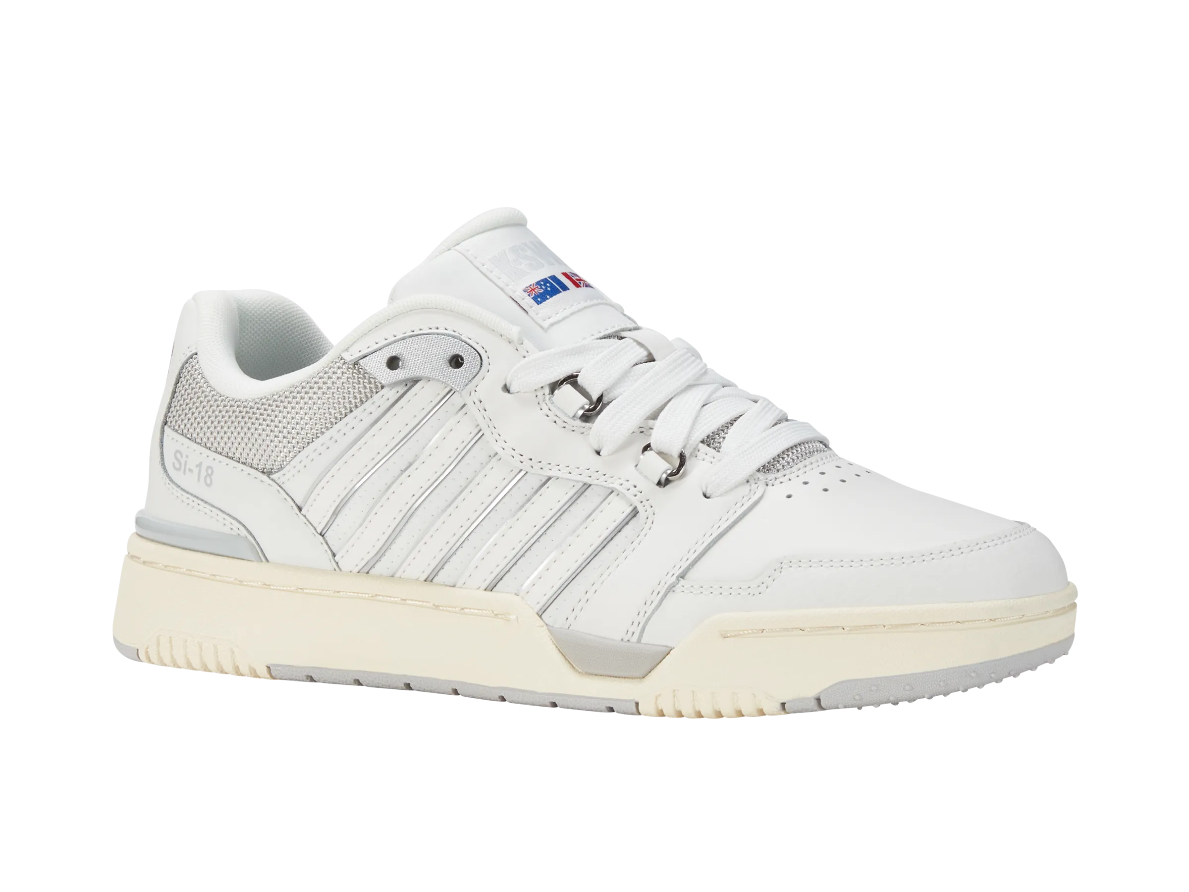 K.SWISS 08531-182-M | SI-18 RIVAL | BLANC DE BLANC/GRAY VIOLET/ANTIQUE WHITE