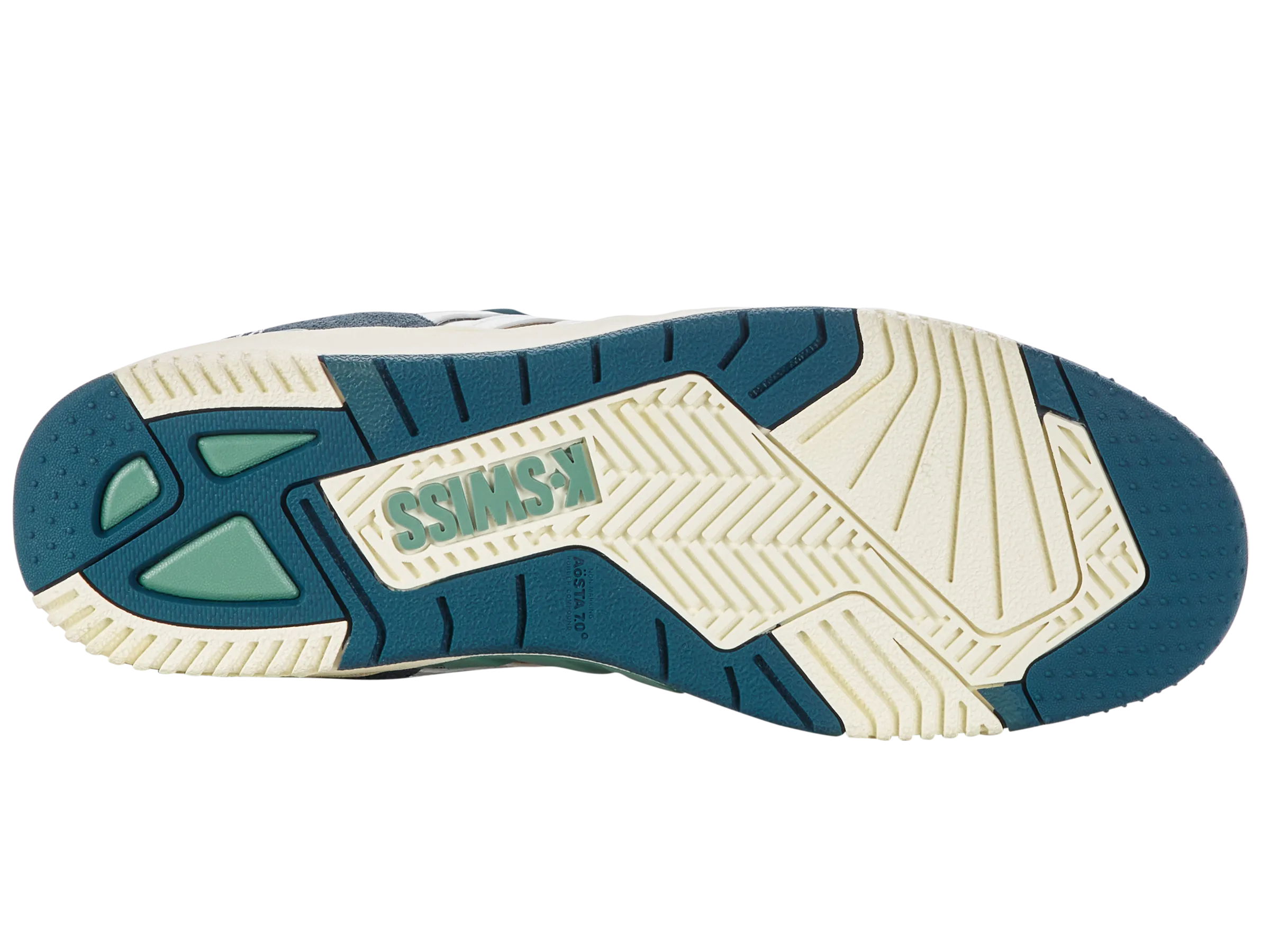 K.SWISS 08531-197-M | SI-18 RIVAL | BRILLIANT WHITE/ASHLEIGH BLUE/BERYL GREEN