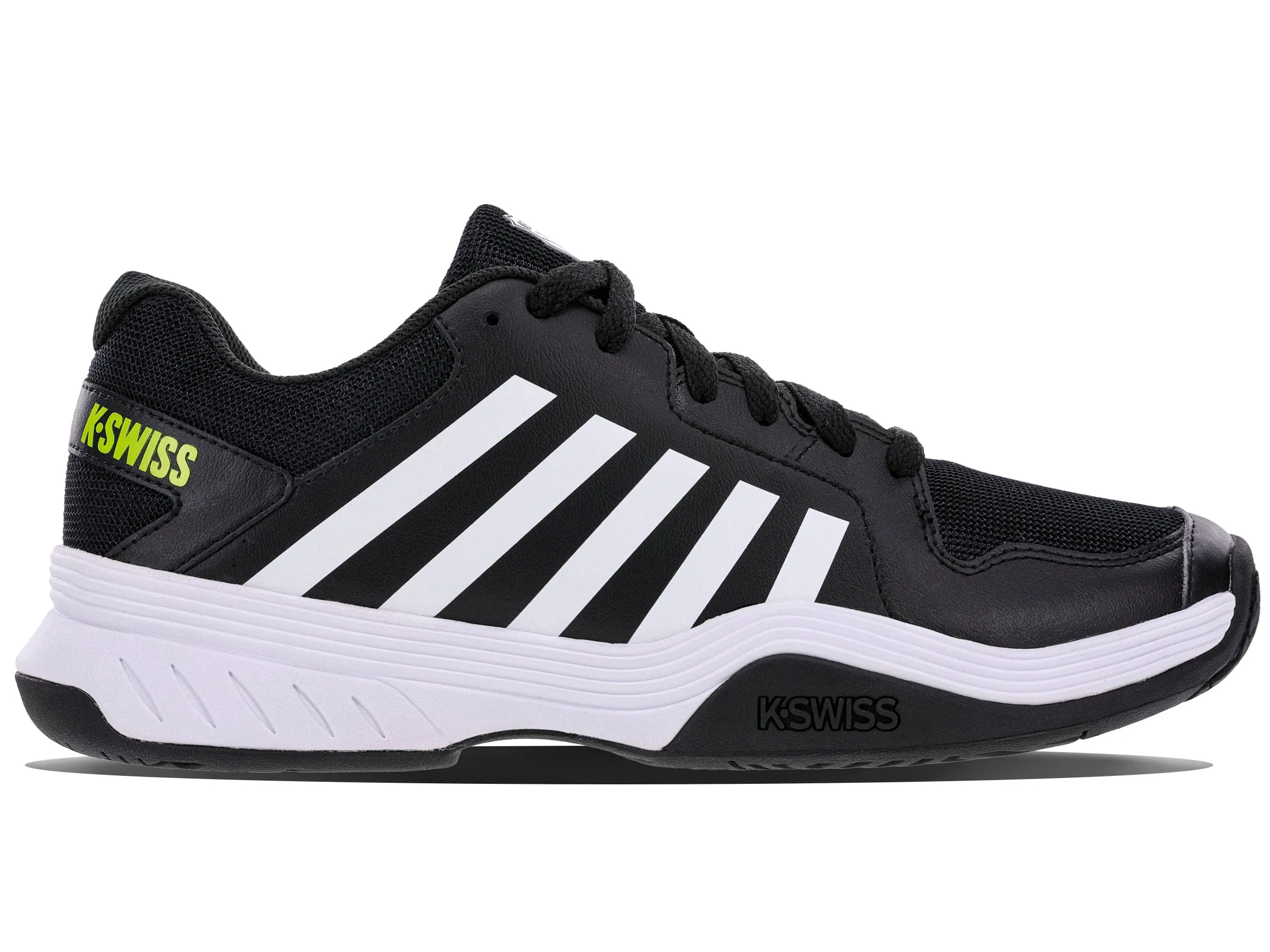 K.SWISS 08552-099-M | COURT EXPRESS PICKLEBALL | BLK/WHT/EVE PRMRS