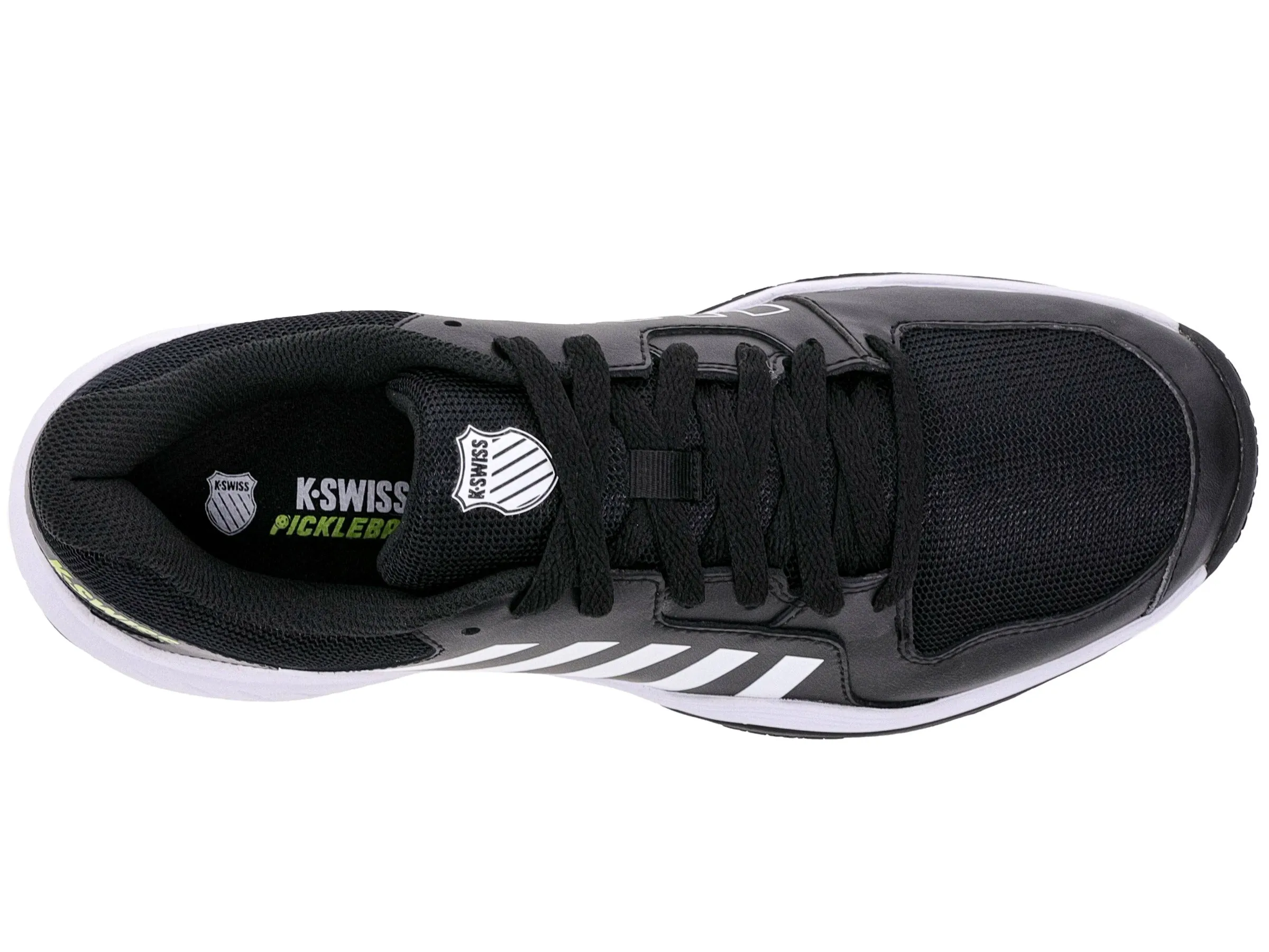 K.SWISS 08552-099-M | COURT EXPRESS PICKLEBALL | BLK/WHT/EVE PRMRS