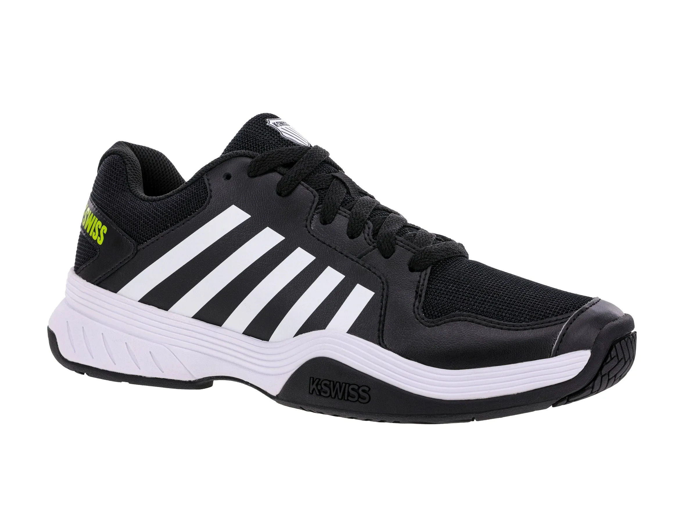 K.SWISS 08552-099-M | COURT EXPRESS PICKLEBALL | BLK/WHT/EVE PRMRS