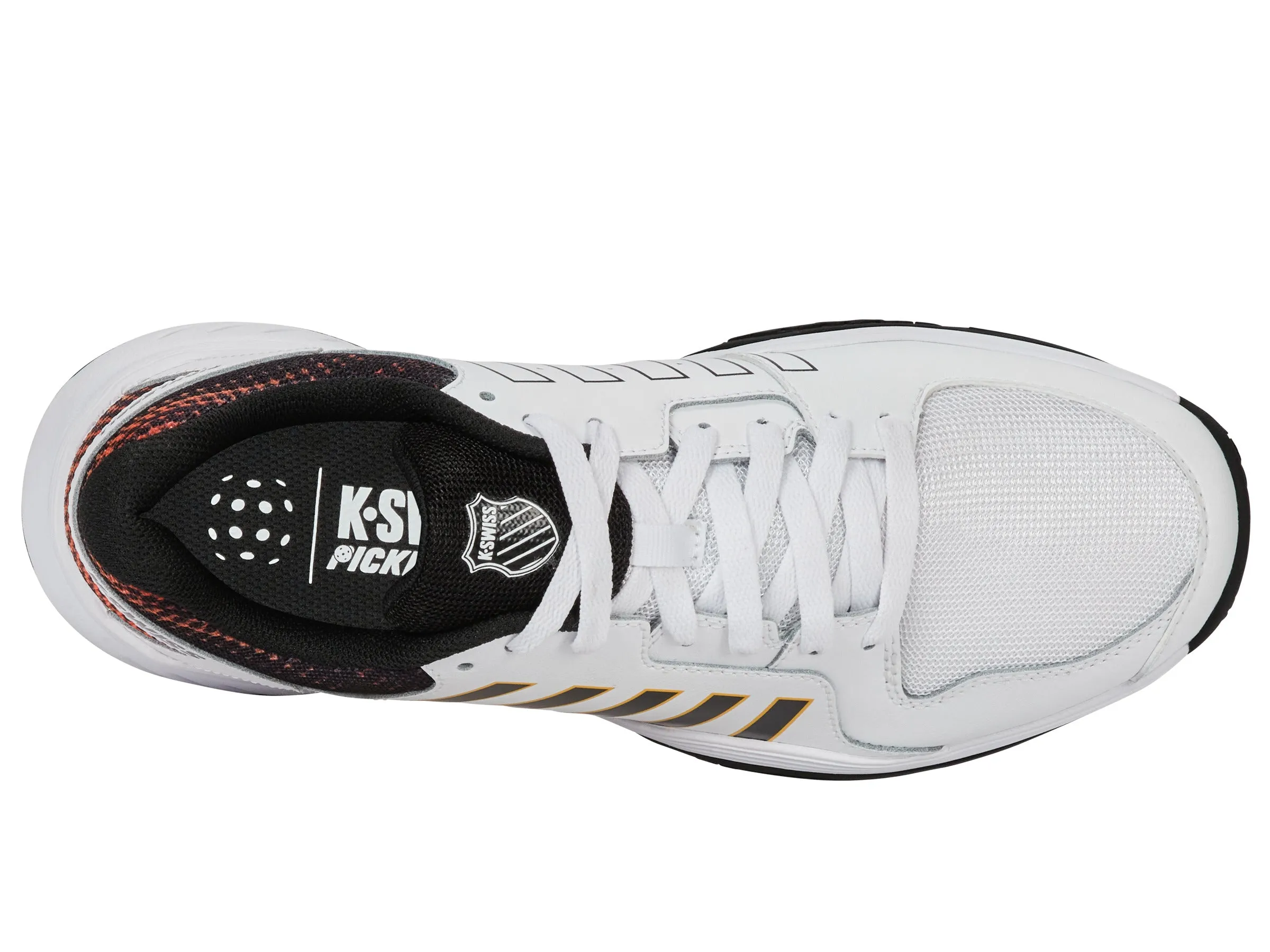 K.SWISS 08552-969-M | COURT EXPRESS PICKLEBALL | WHITE/DUBARRY/DAFFODIL