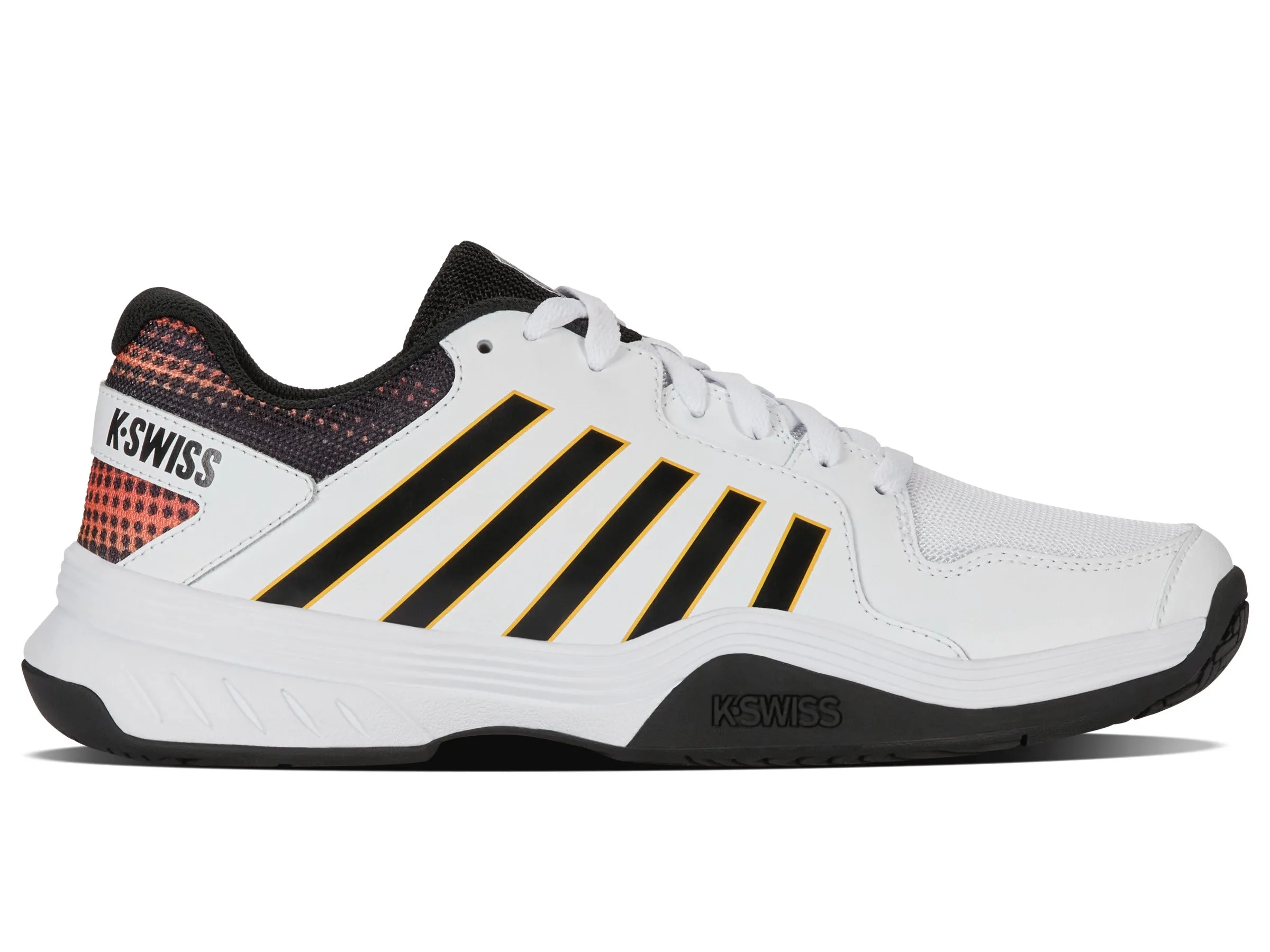 K.SWISS 08552-969-M | COURT EXPRESS PICKLEBALL | WHITE/DUBARRY/DAFFODIL