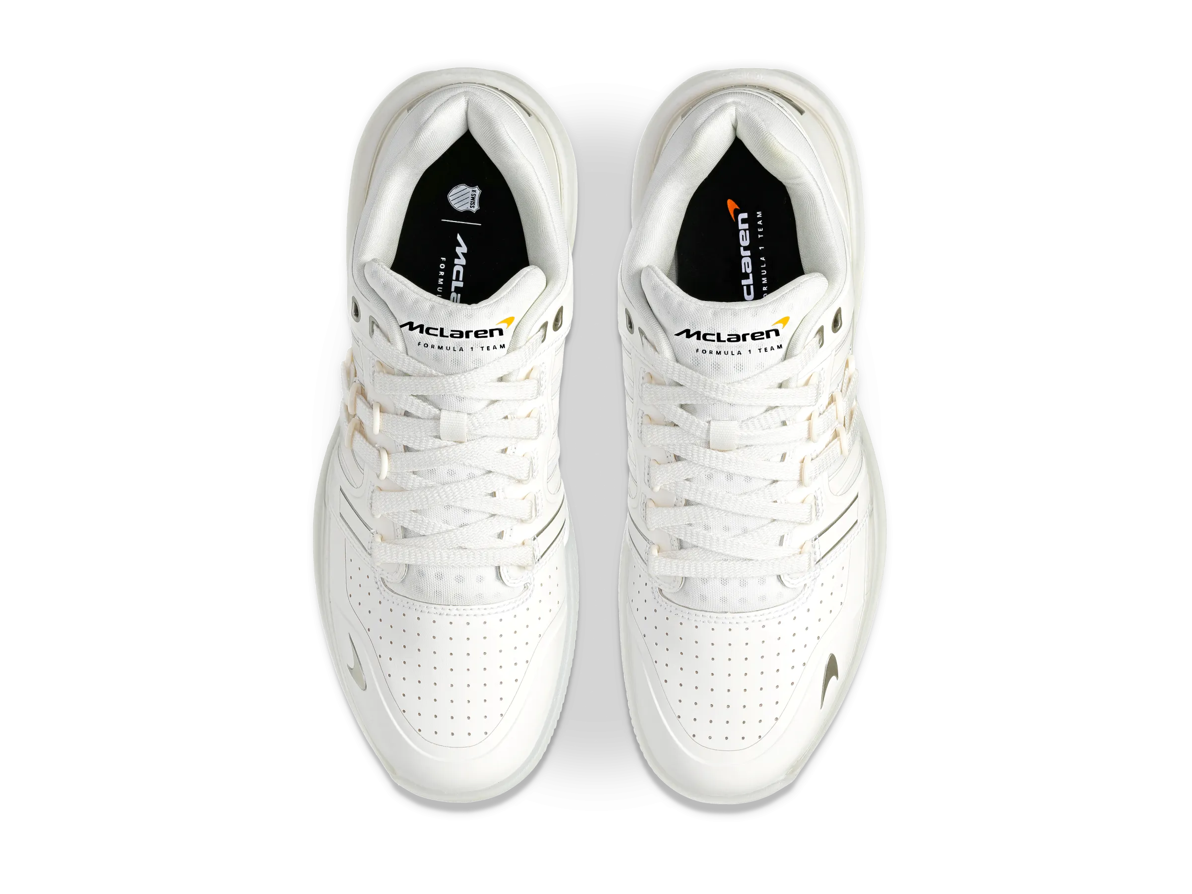 K.SWISS 08713-149-M | SI-18 ULTRASHOT X MCLAREN F1 TEAM | SNOW WHITE/WHITE