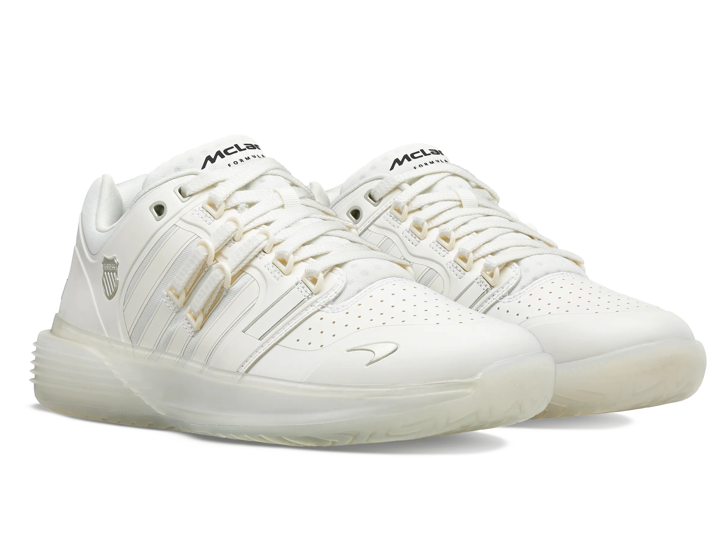K.SWISS 08713-149-M | SI-18 ULTRASHOT X MCLAREN F1 TEAM | SNOW WHITE/WHITE