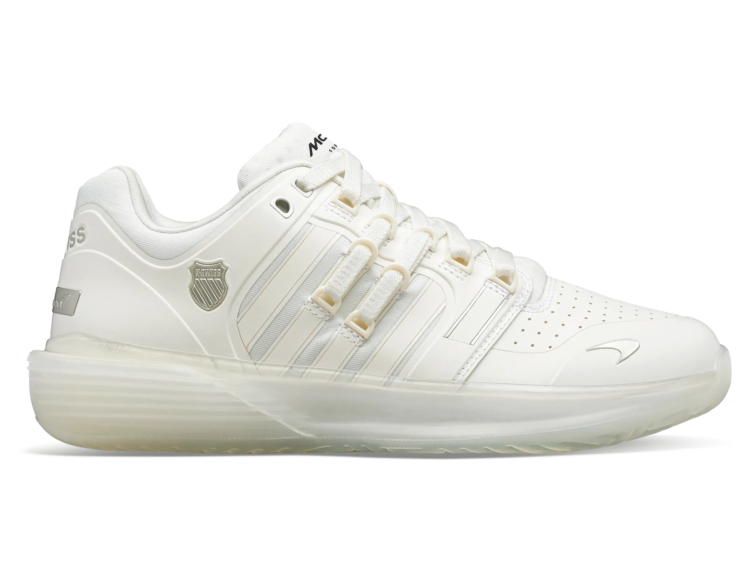 K.SWISS 08713-149-M | SI-18 ULTRASHOT X MCLAREN F1 TEAM | SNOW WHITE/WHITE