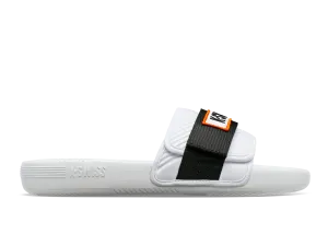 K.SWISS 08716-102-M | STRAP SANDAL X MCLAREN | WHITE /BLACK /PAPAYA