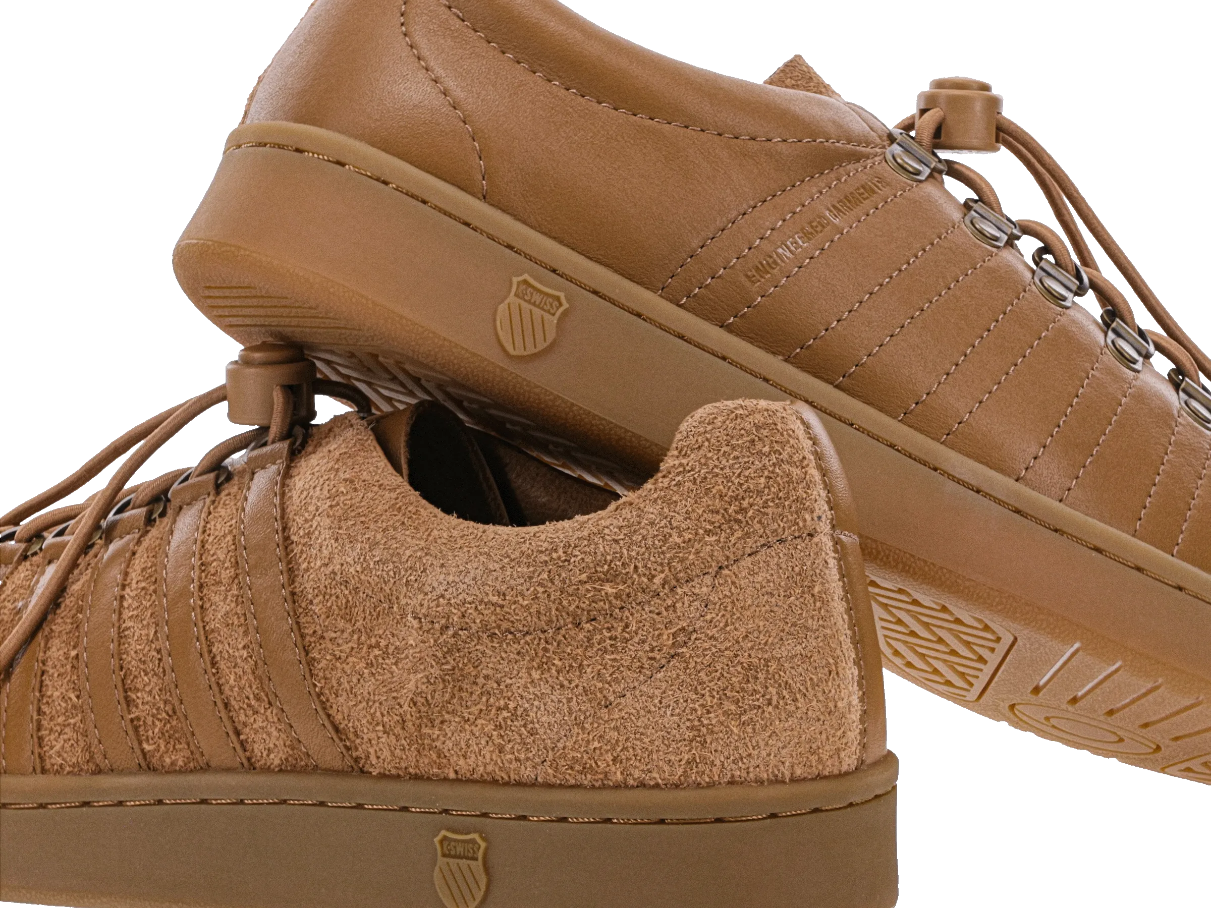 K.SWISS 08728-216-M | CLASSIC GT X ENGINEERED GARMENTS | CHIPMUNK/REGULAR GUM/DARK GUM