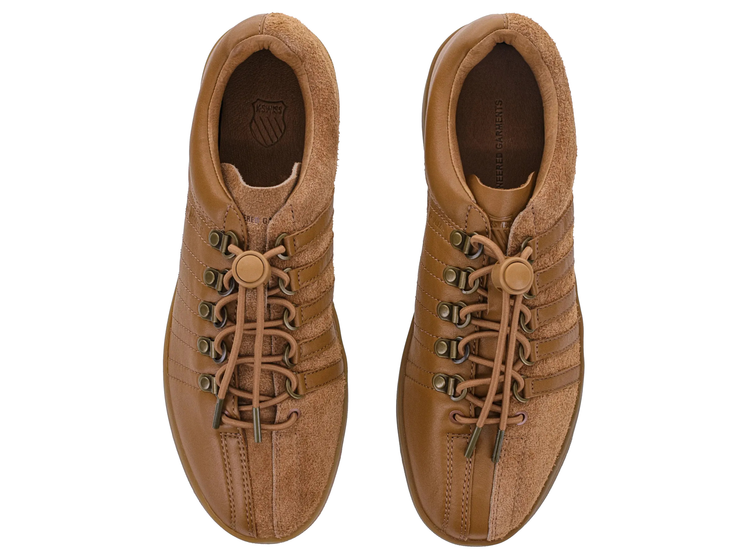K.SWISS 08728-216-M | CLASSIC GT X ENGINEERED GARMENTS | CHIPMUNK/REGULAR GUM/DARK GUM