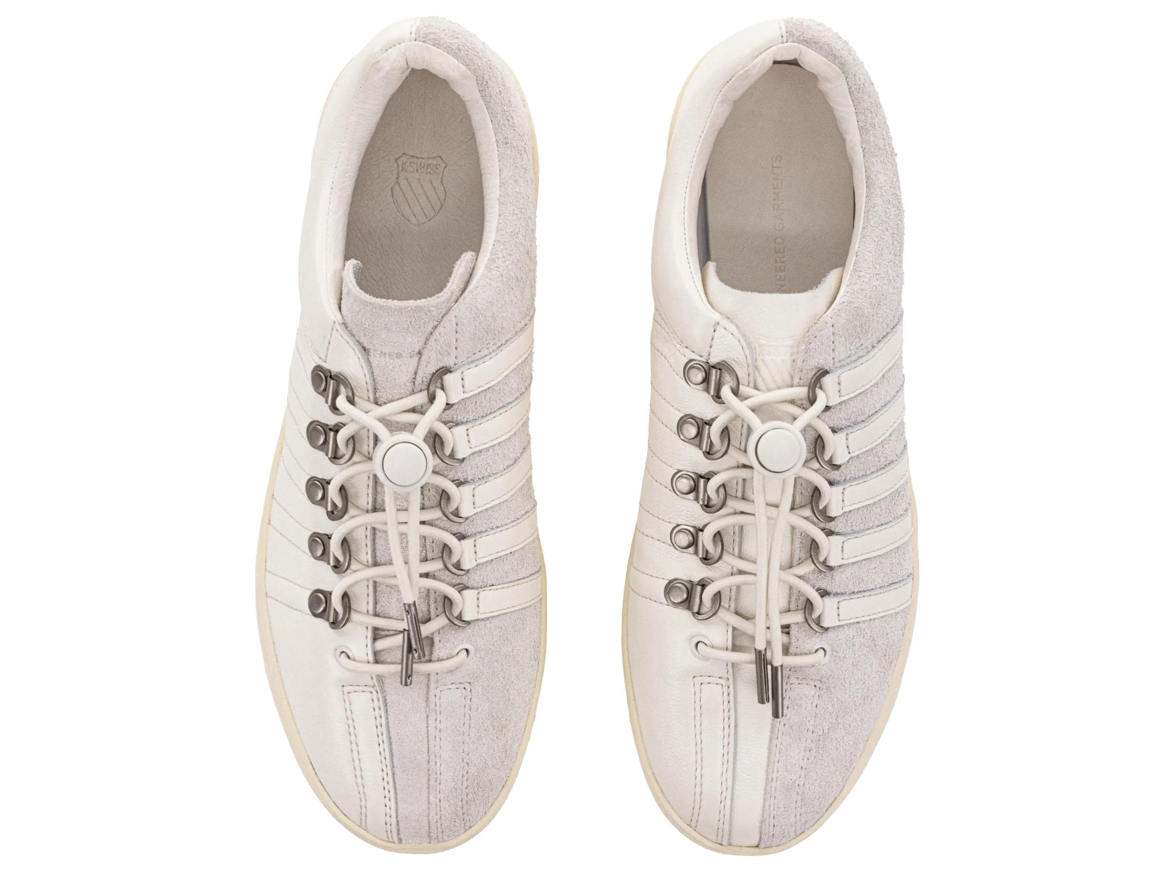 K.SWISS 08728-975-M | CLASSIC GT X ENGINEERED GARMENTS | SNOW WHITE/ANTIQUE WHITE/WHISPER WHITE