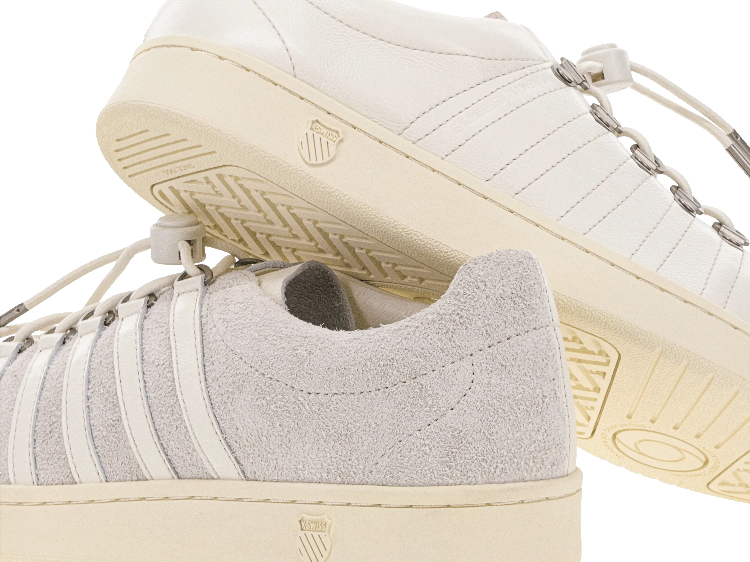 K.SWISS 08728-975-M | CLASSIC GT X ENGINEERED GARMENTS | SNOW WHITE/ANTIQUE WHITE/WHISPER WHITE