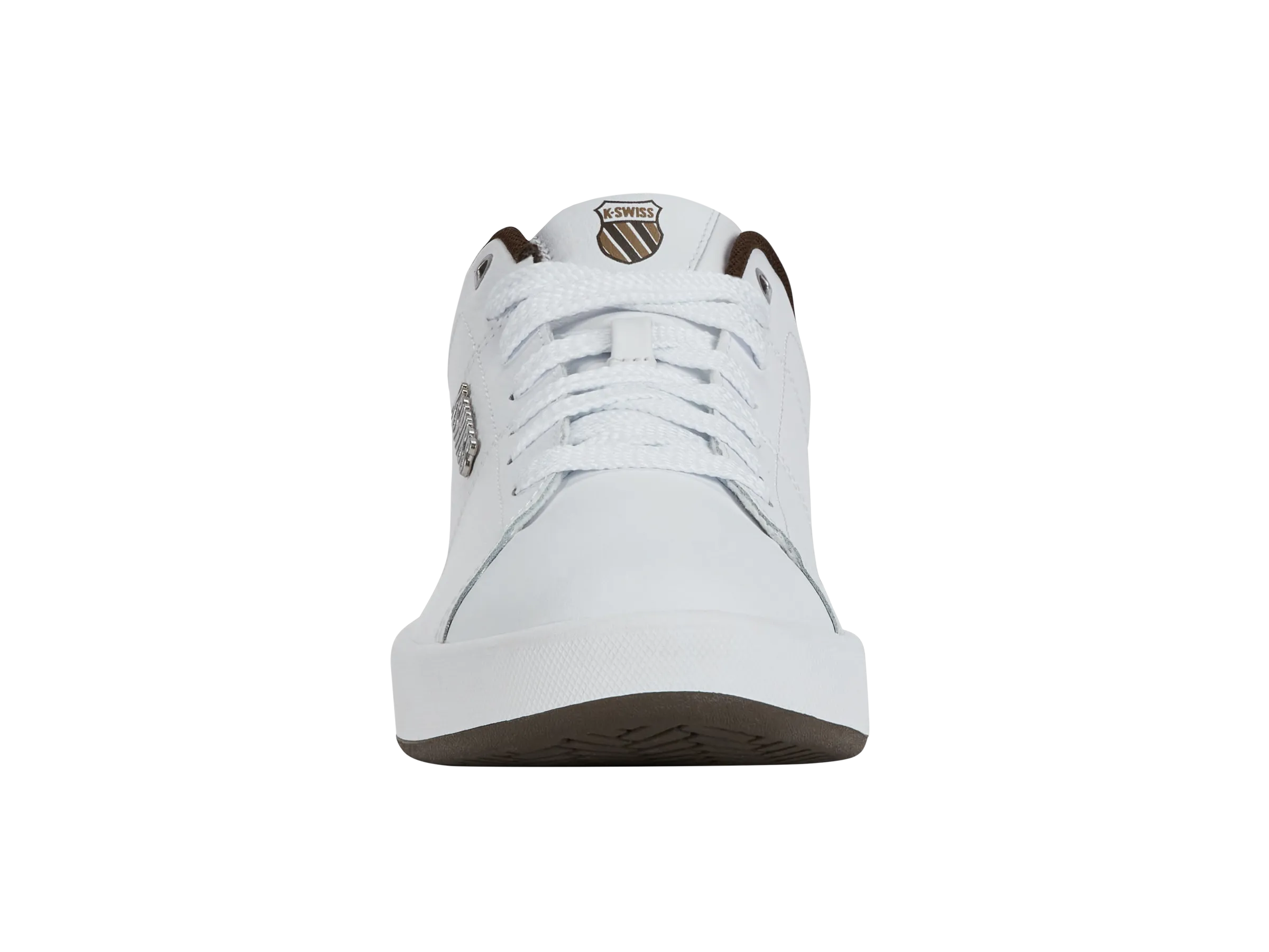 K.SWISS 08899-919-M | COURT CAMEO II | WHITE/TOASTED COCONUT/CHOCOLATE BROWN