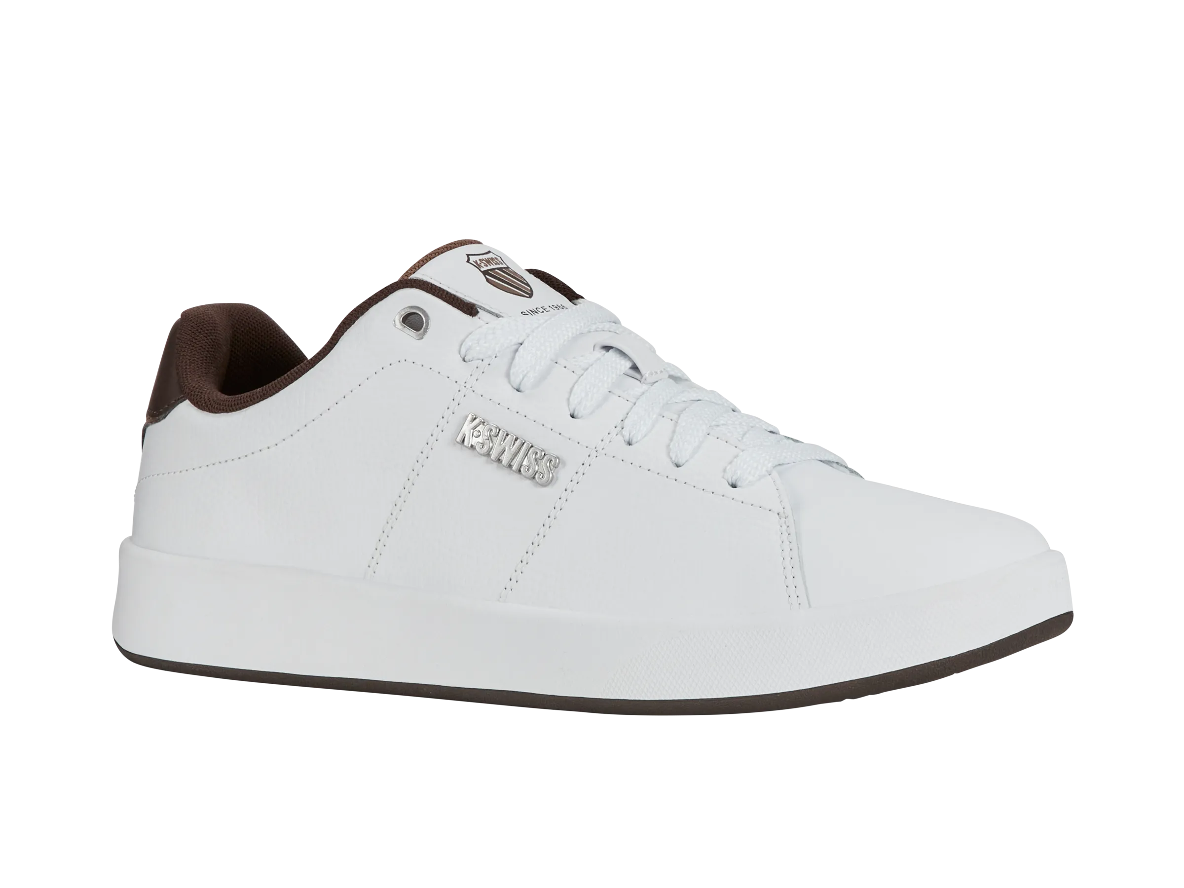 K.SWISS 08899-919-M | COURT CAMEO II | WHITE/TOASTED COCONUT/CHOCOLATE BROWN