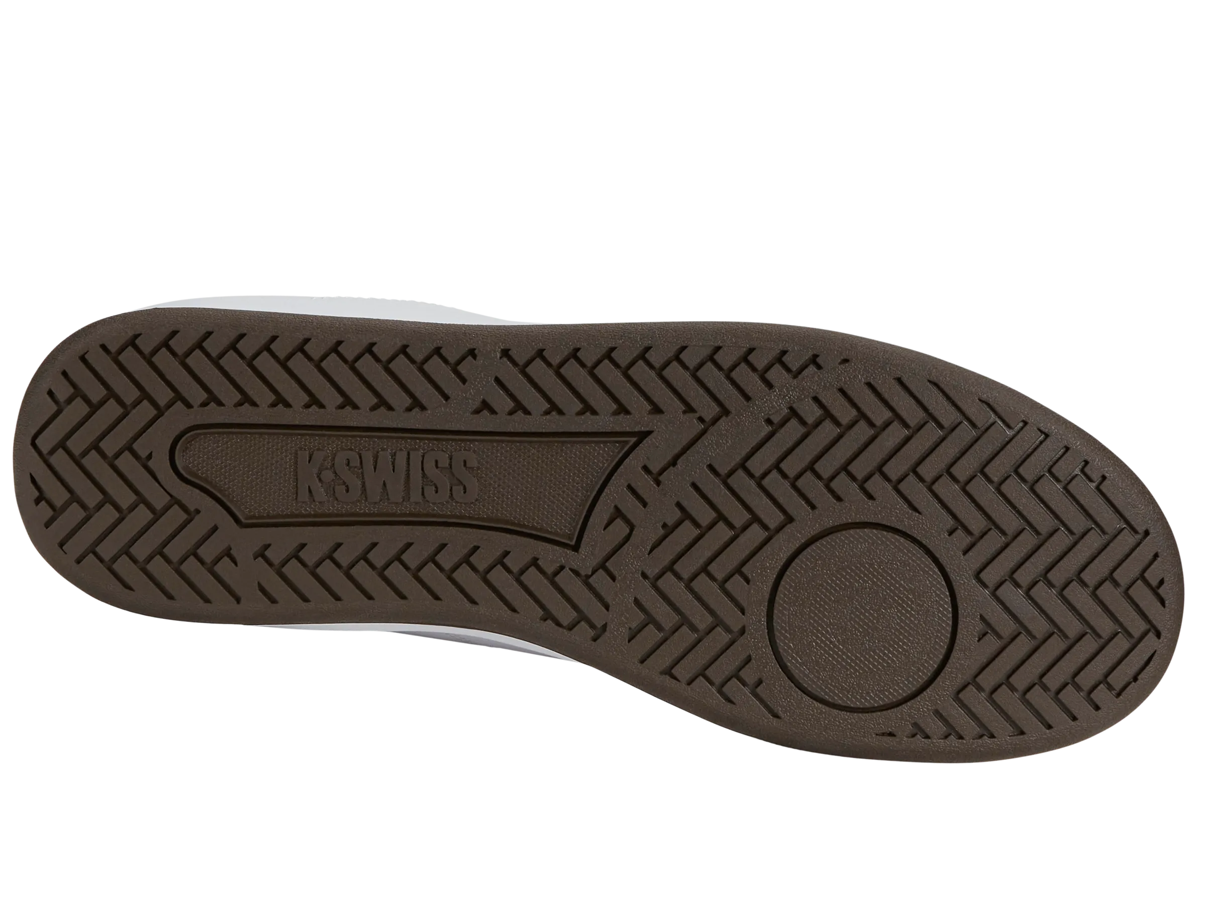 K.SWISS 08899-919-M | COURT CAMEO II | WHITE/TOASTED COCONUT/CHOCOLATE BROWN