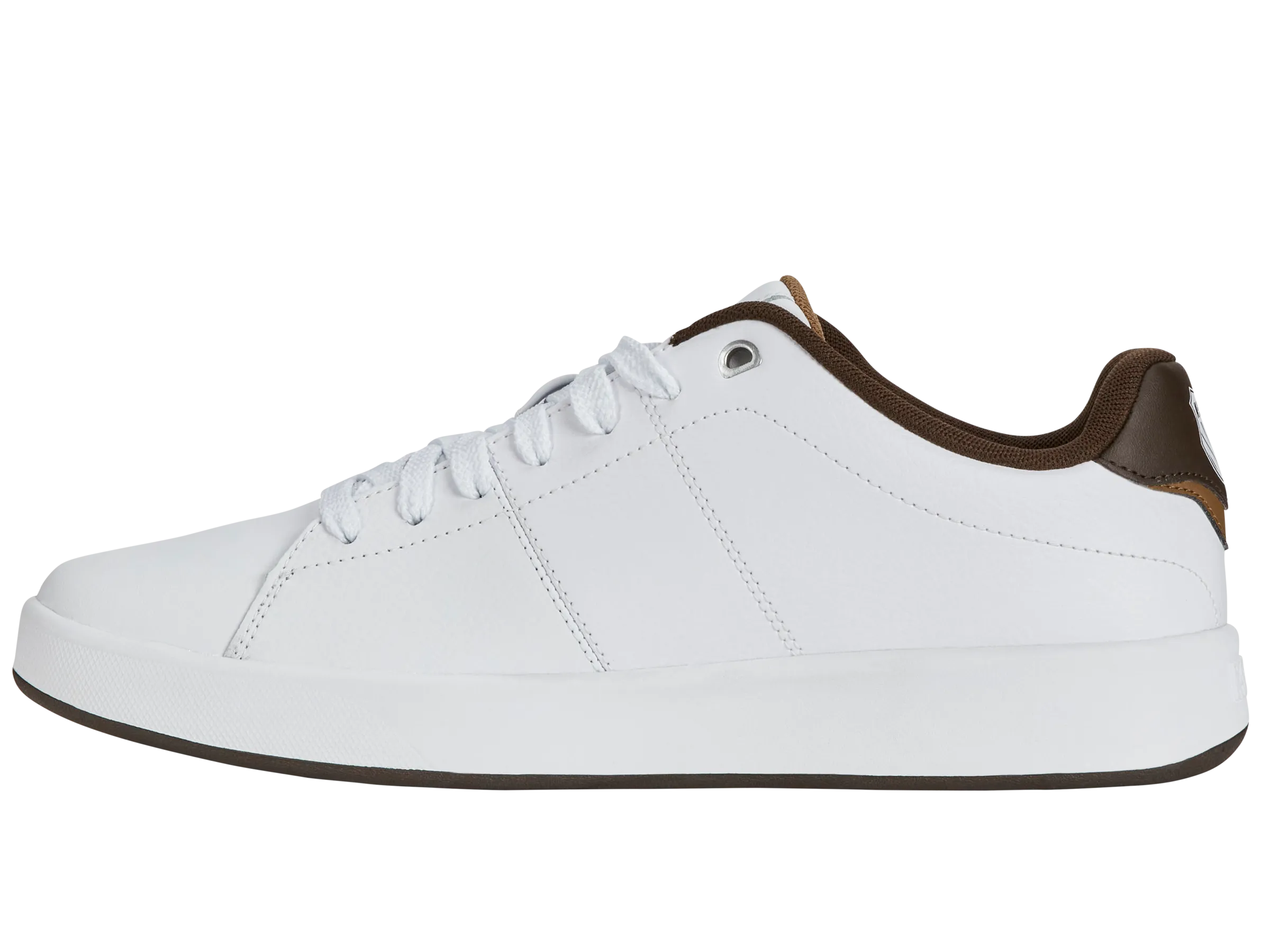 K.SWISS 08899-919-M | COURT CAMEO II | WHITE/TOASTED COCONUT/CHOCOLATE BROWN