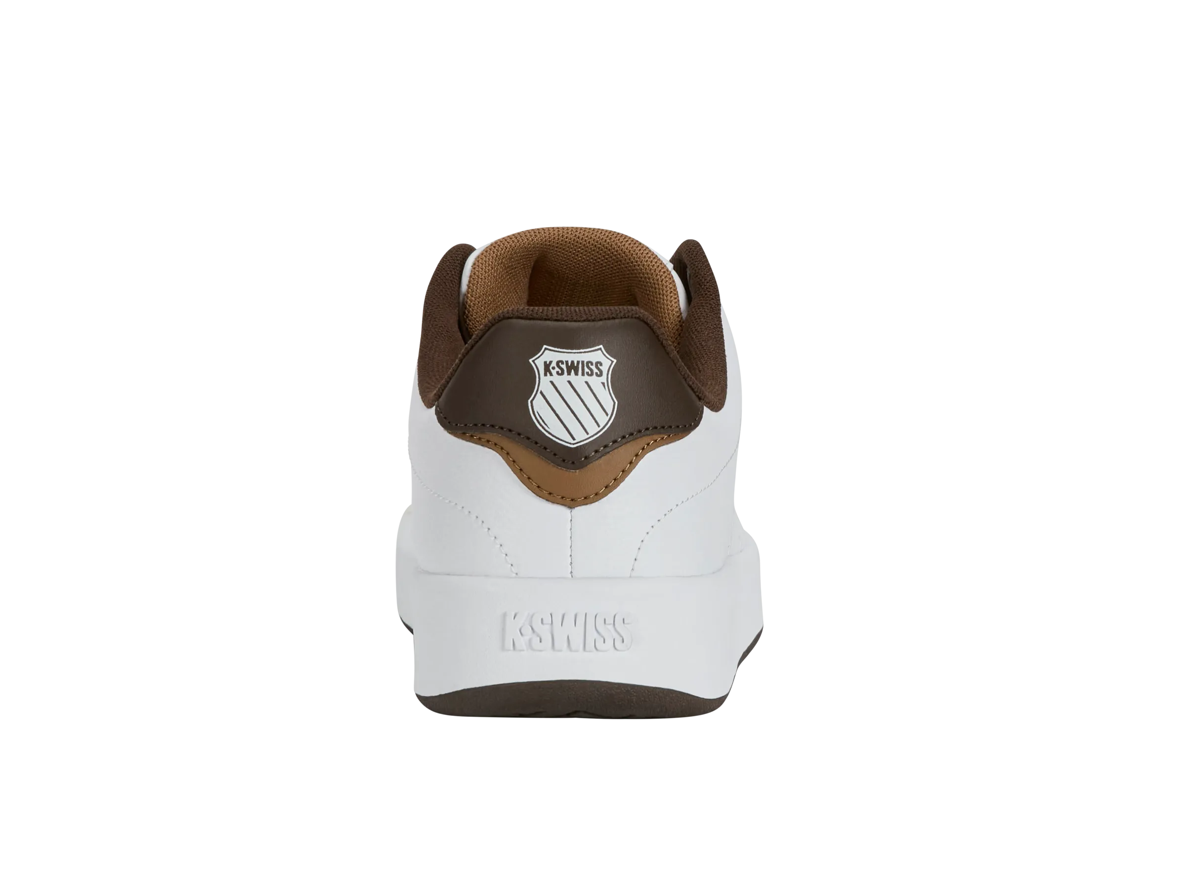 K.SWISS 08899-919-M | COURT CAMEO II | WHITE/TOASTED COCONUT/CHOCOLATE BROWN