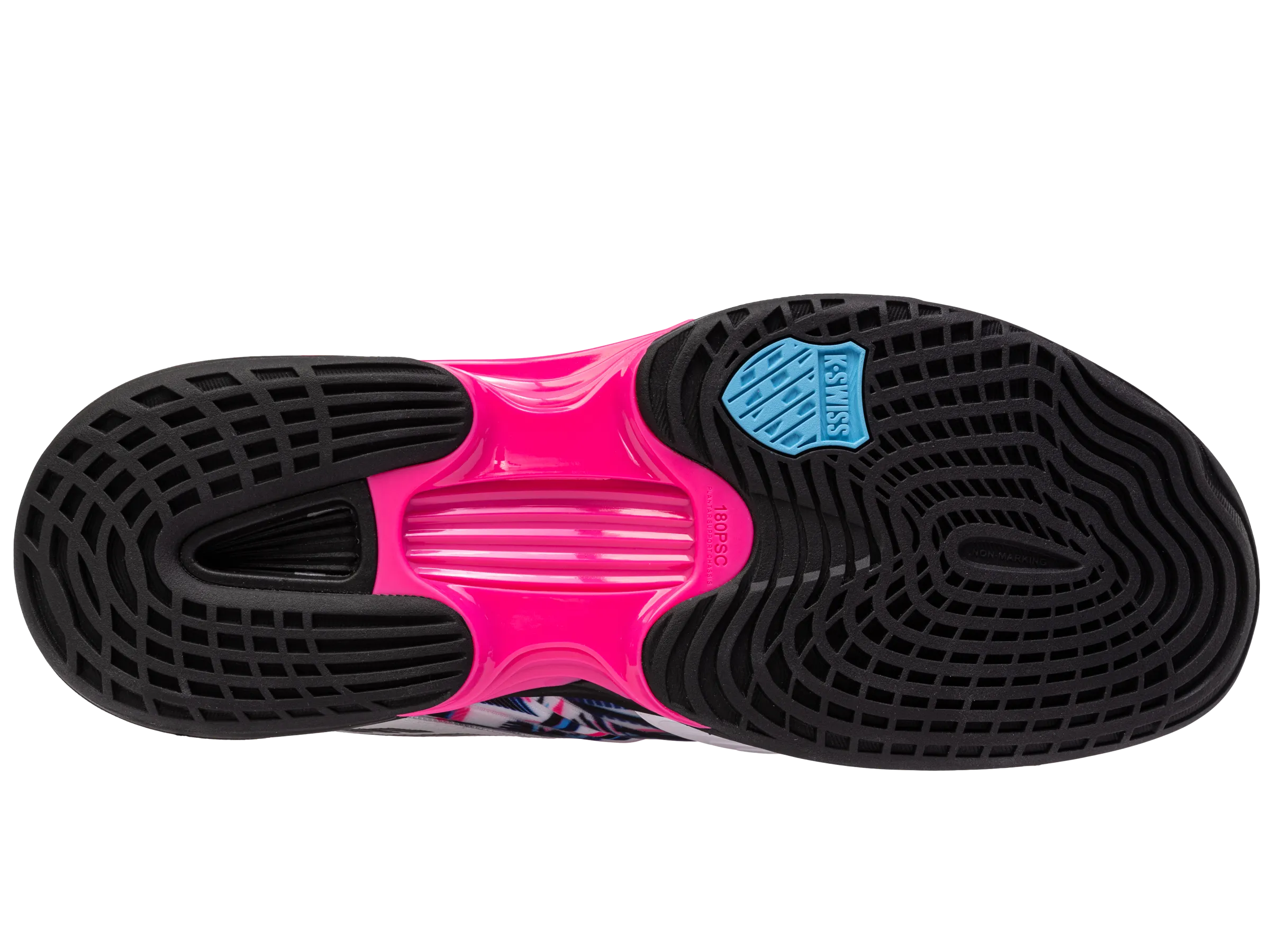 K.SWISS 08912-940-M | SPEEDTRAC PADEL | WHITE/BLACK/NEON PINK
