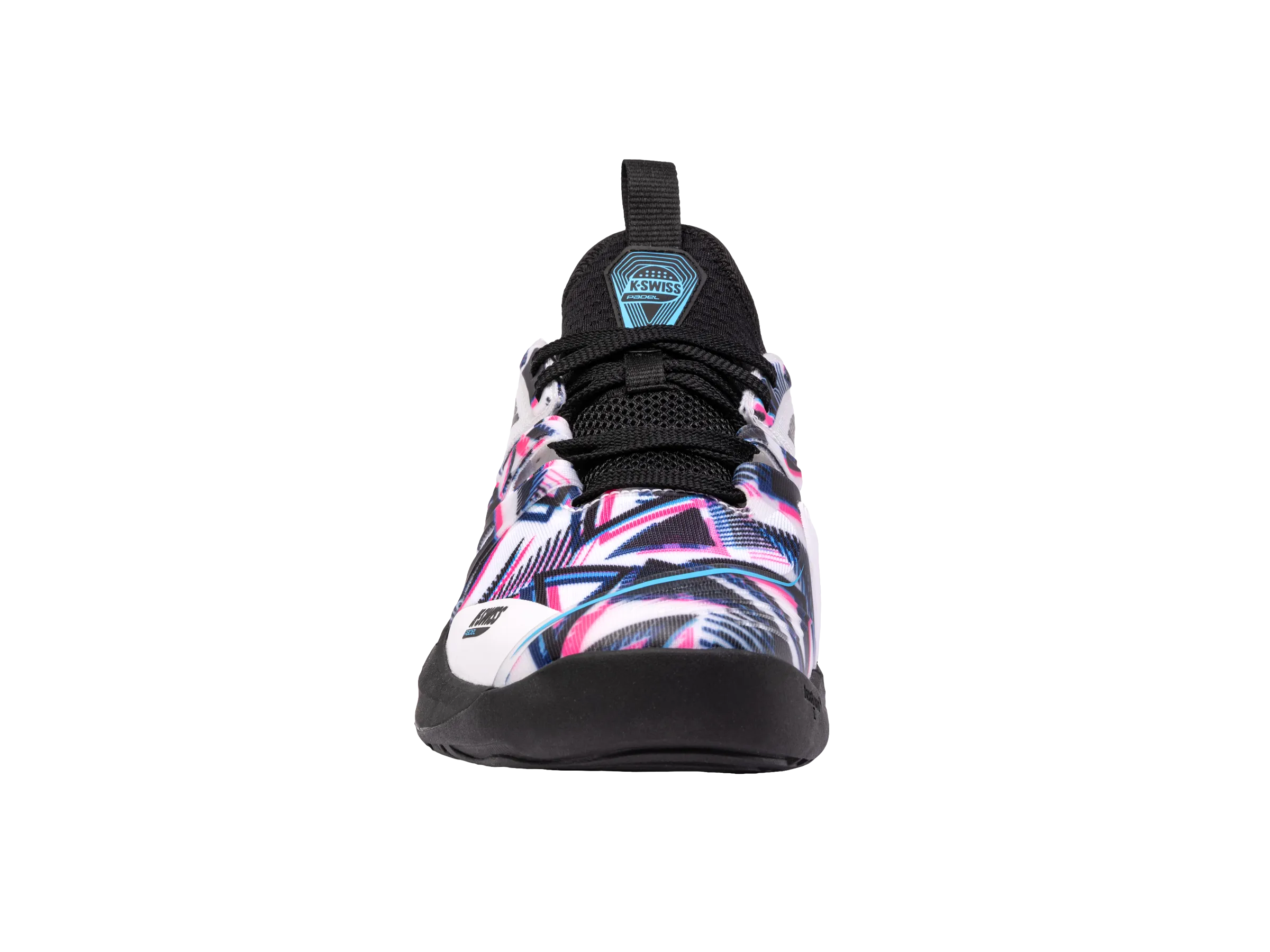 K.SWISS 08912-940-M | SPEEDTRAC PADEL | WHITE/BLACK/NEON PINK